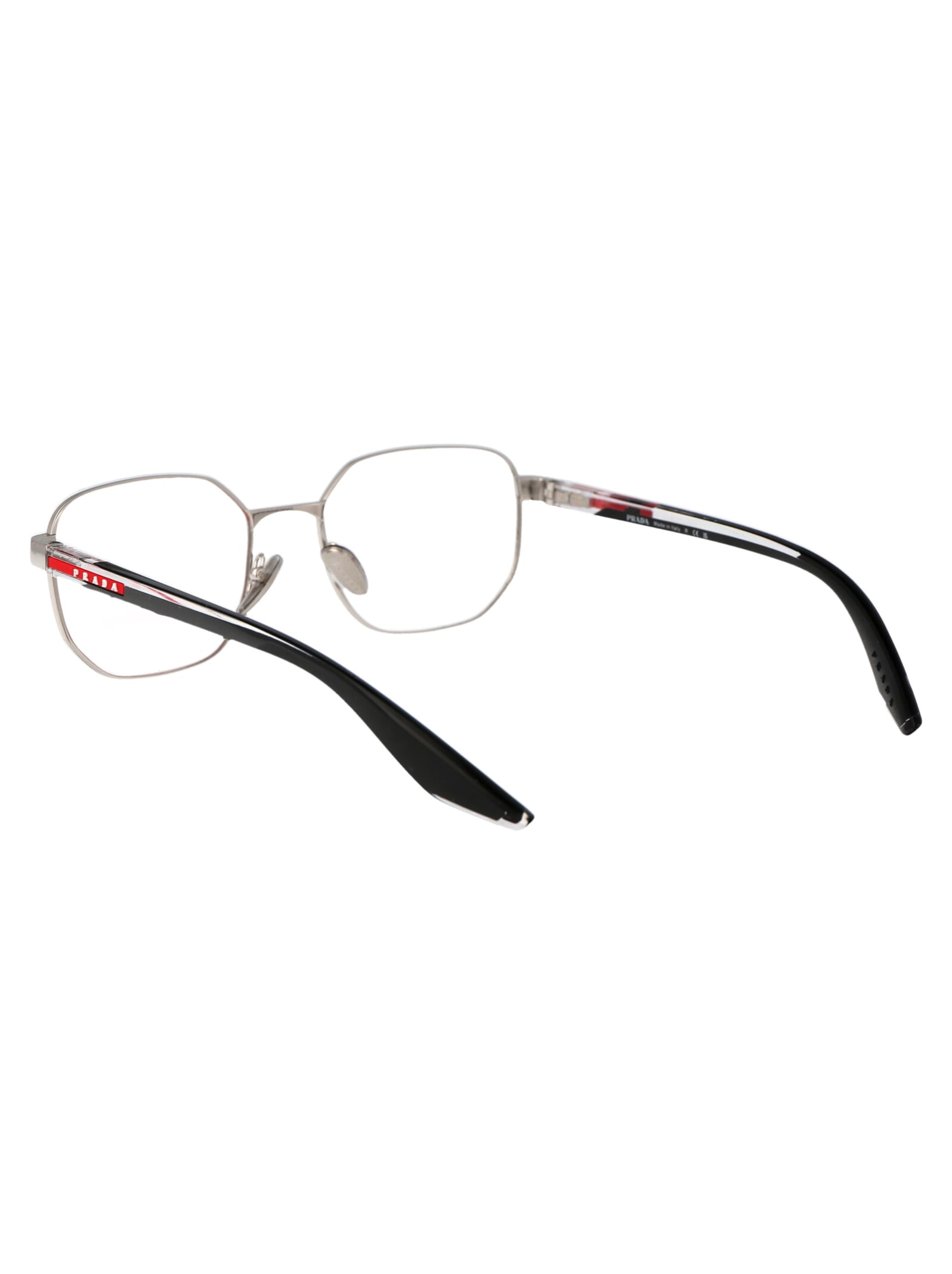 Shop Prada 0ps 50qv Glasses In 1bc1o1 Silver