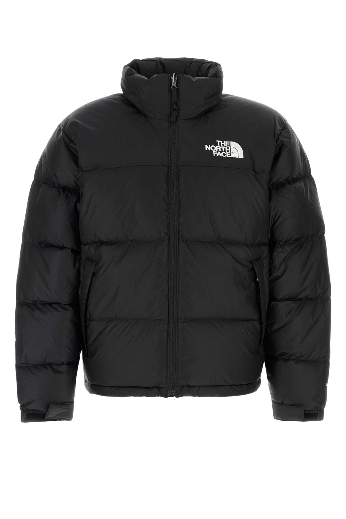 Black Nylon Down Jacket