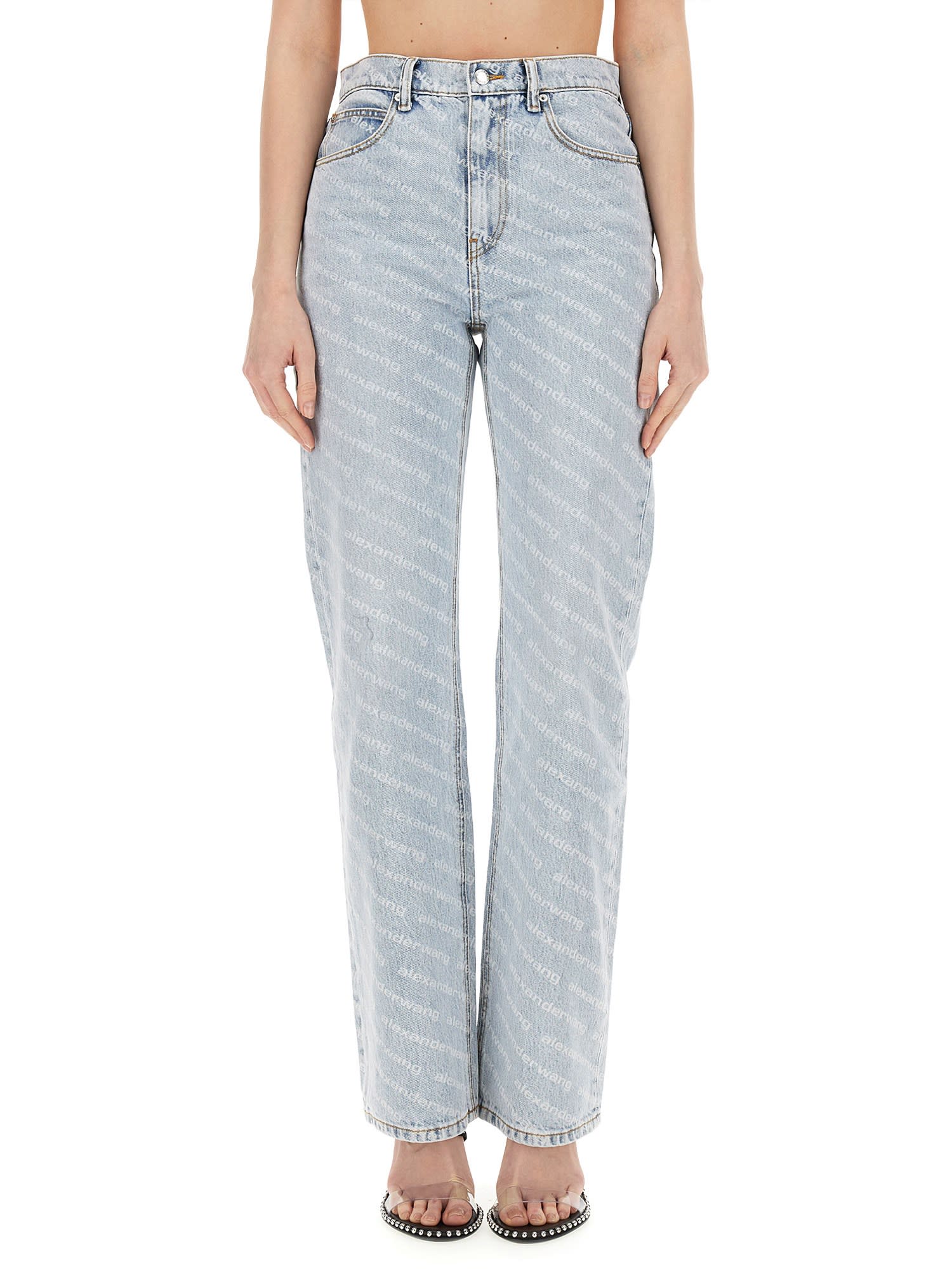 ALEXANDER WANG RELAXED FIT JEANS