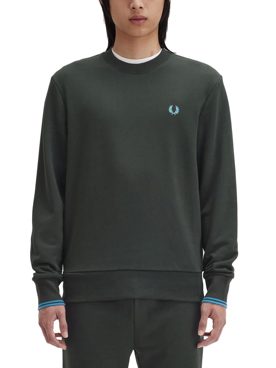 Sweatshirt With Logo Embroidery