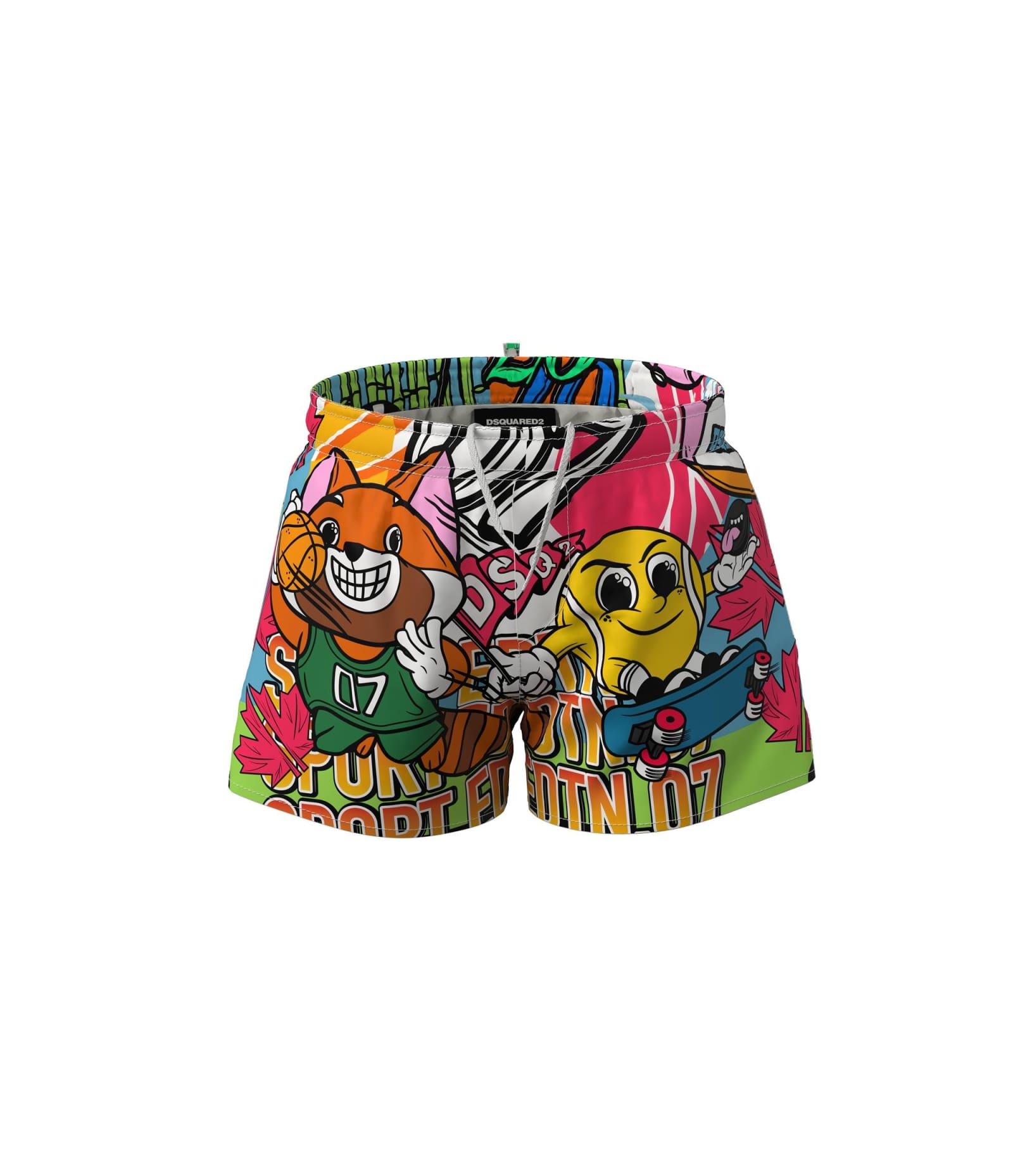 DSQUARED2 SWIMSUIT WITH PRINT