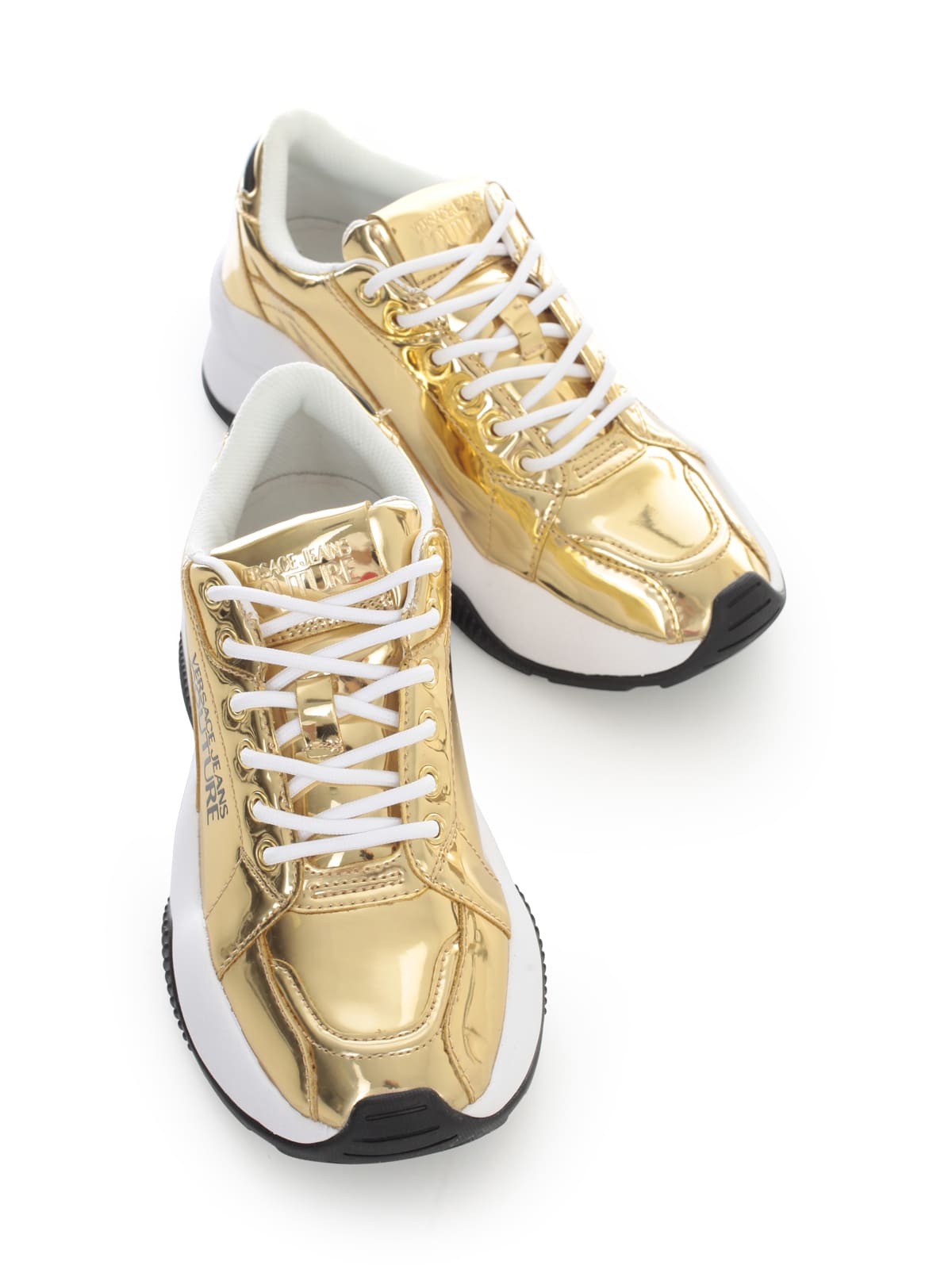 versace gold sneakers