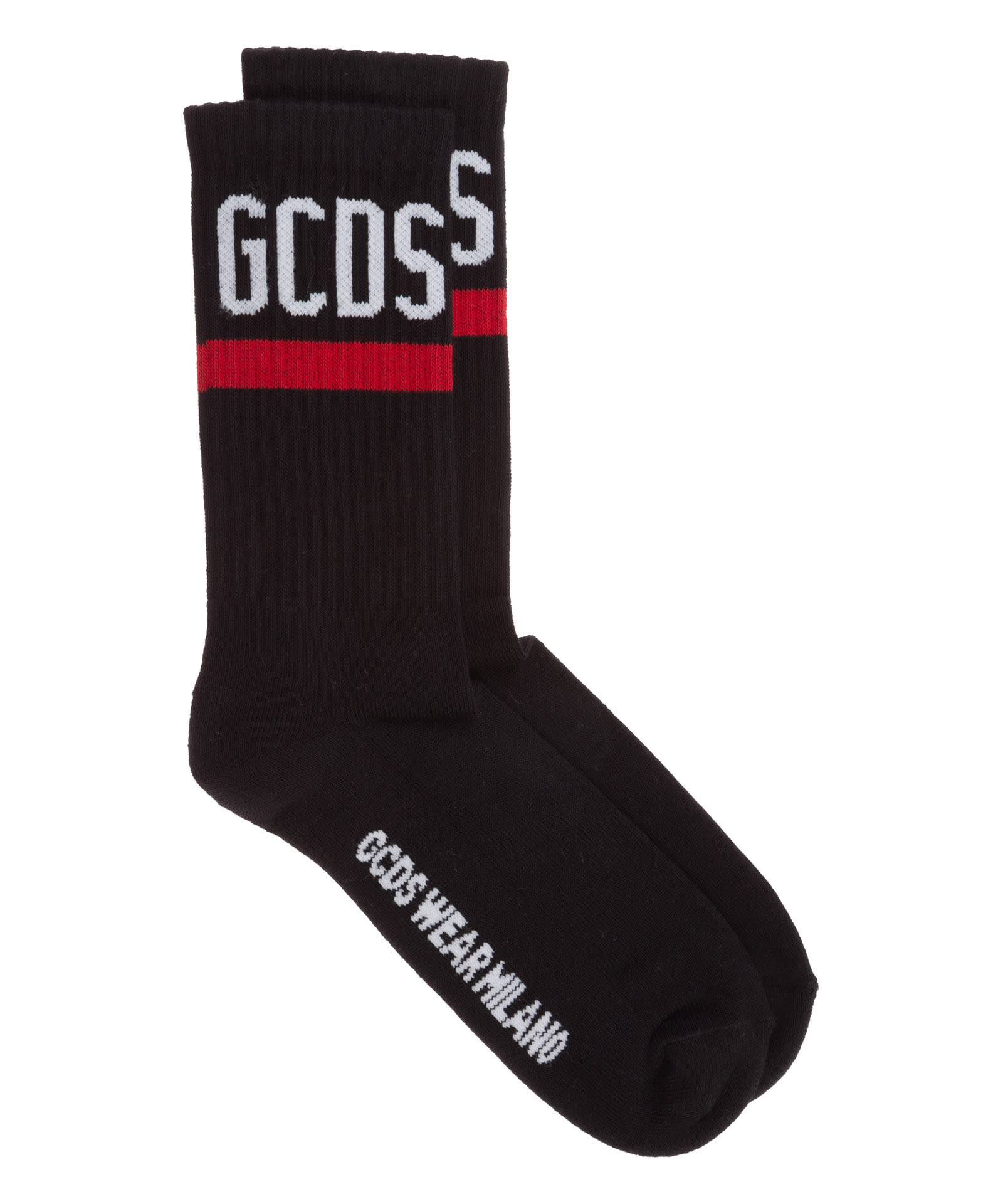 GCDS Logo Cotton Socks