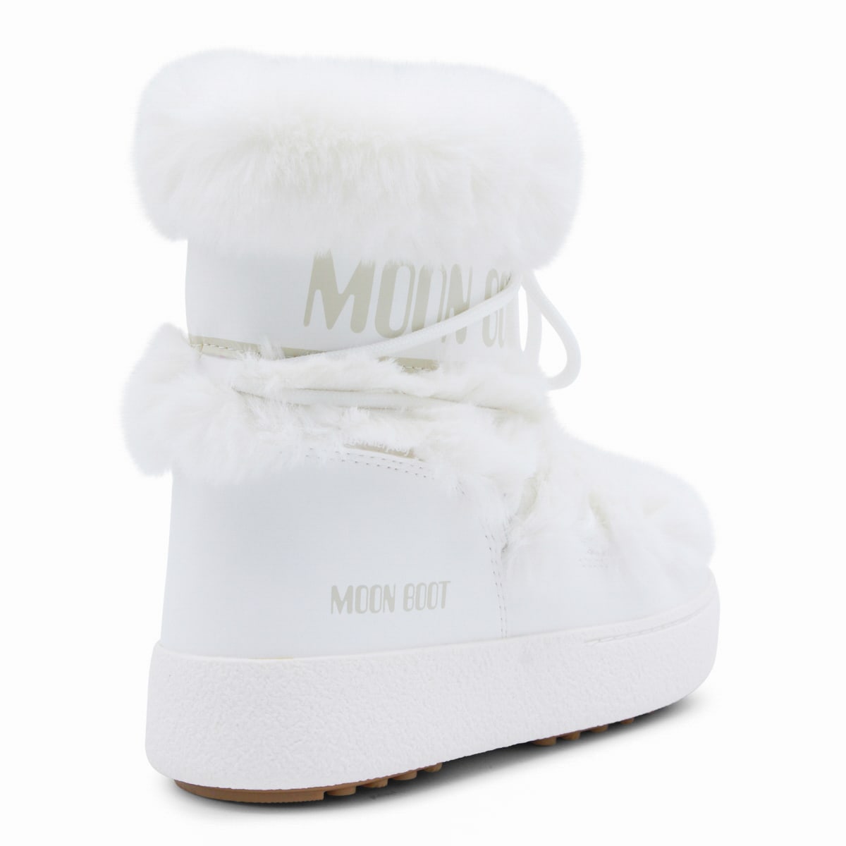 Moon Boot Boots Light And Natural In White
