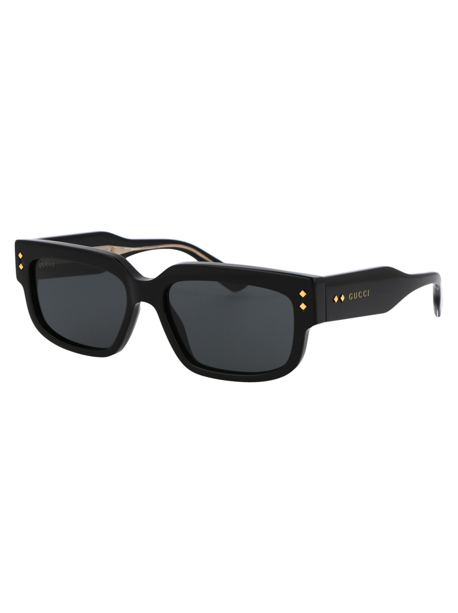 Gucci Gg1218s Sunglasses In 001 Black Black Grey