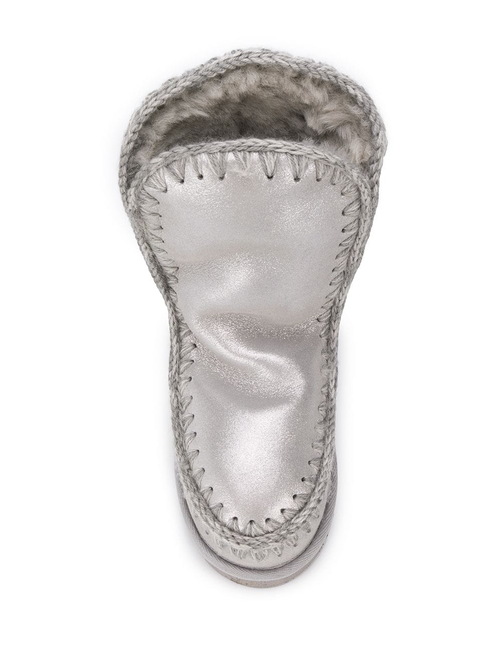 MOU SILVER BOOTS WOMEN 