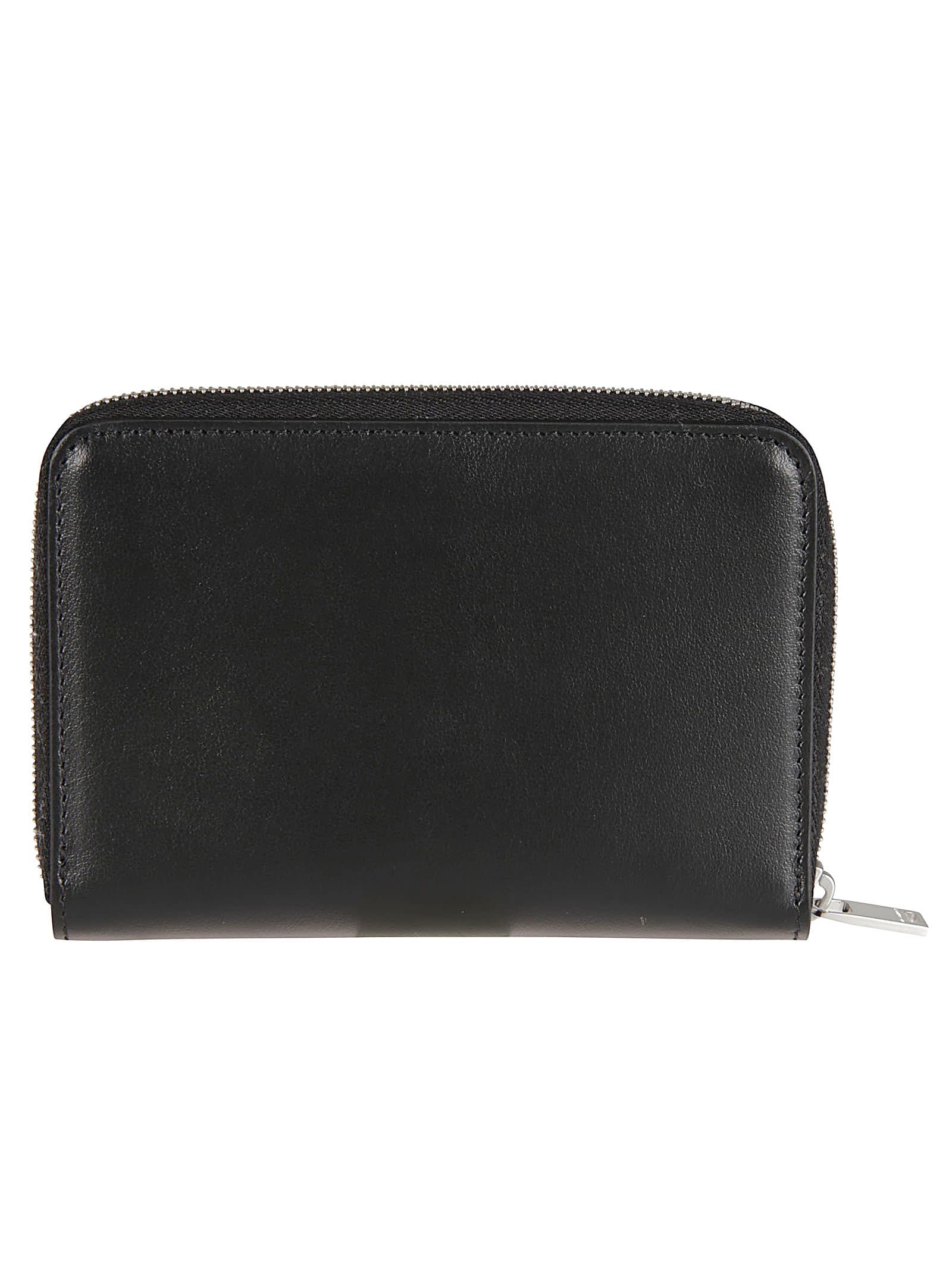 Jil Sander Black Zip Coin Pouch