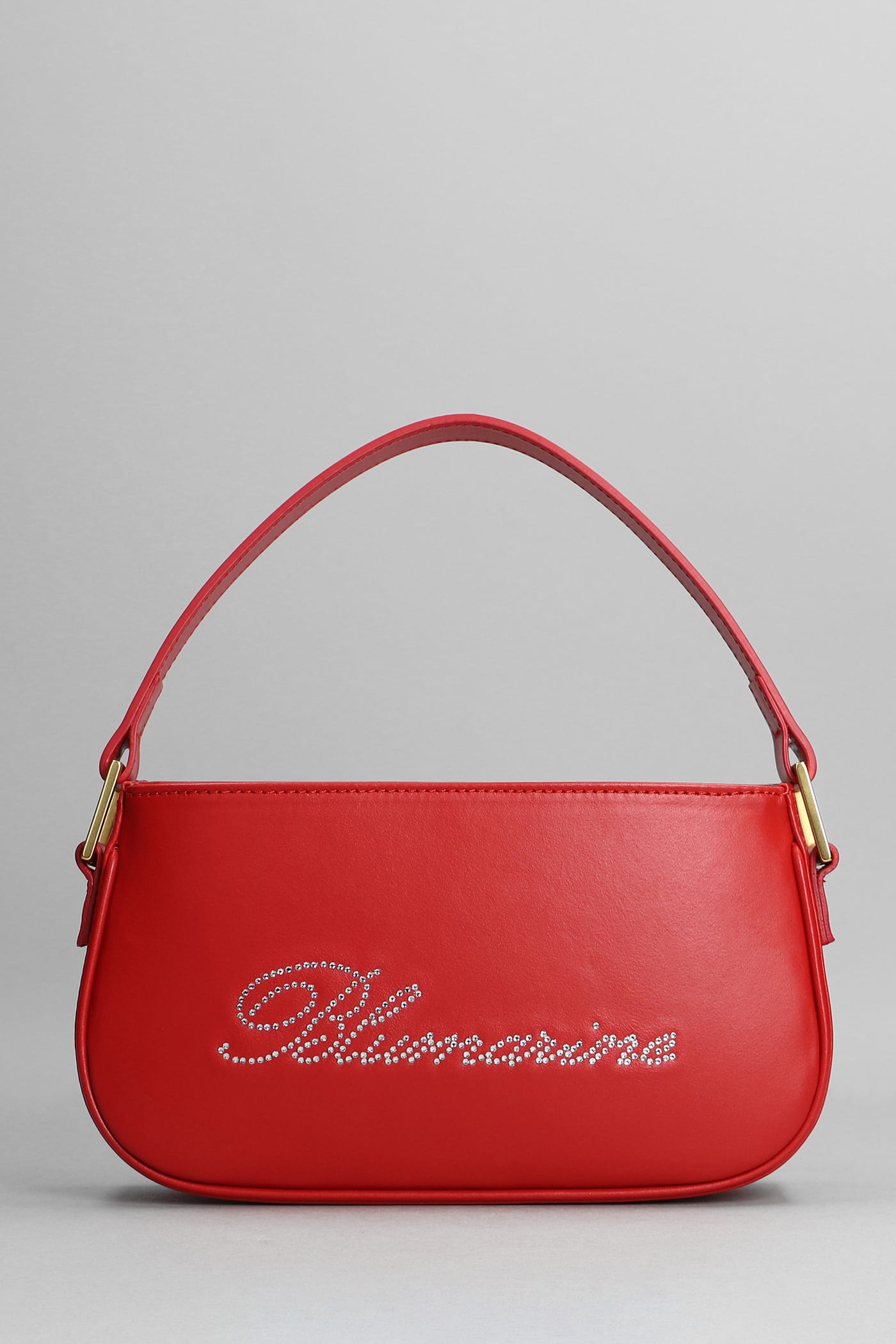 Blumarine Hand Bag In Red Synthetic Fibers