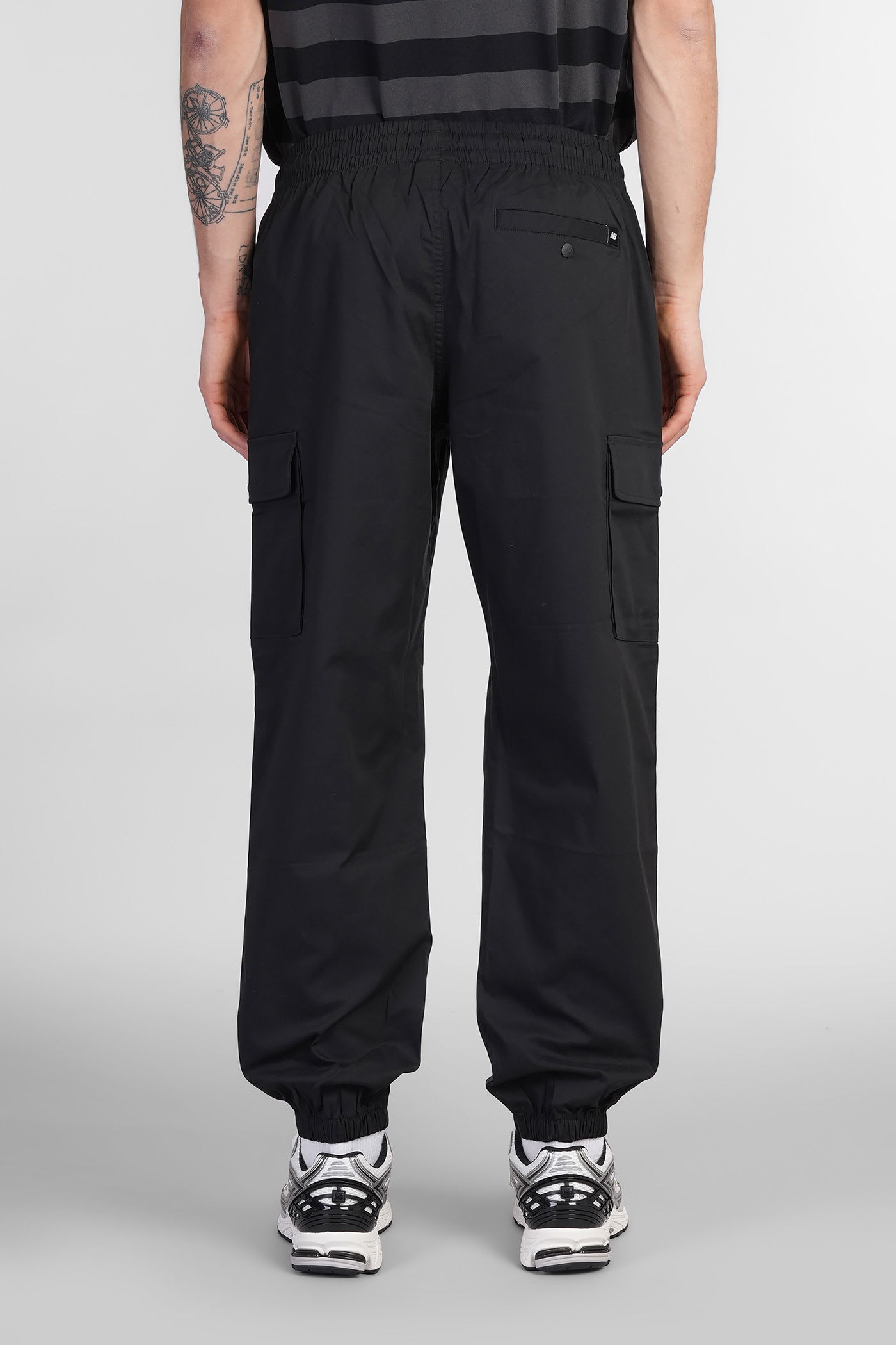 New Balance Pants In Black Cotton In Black