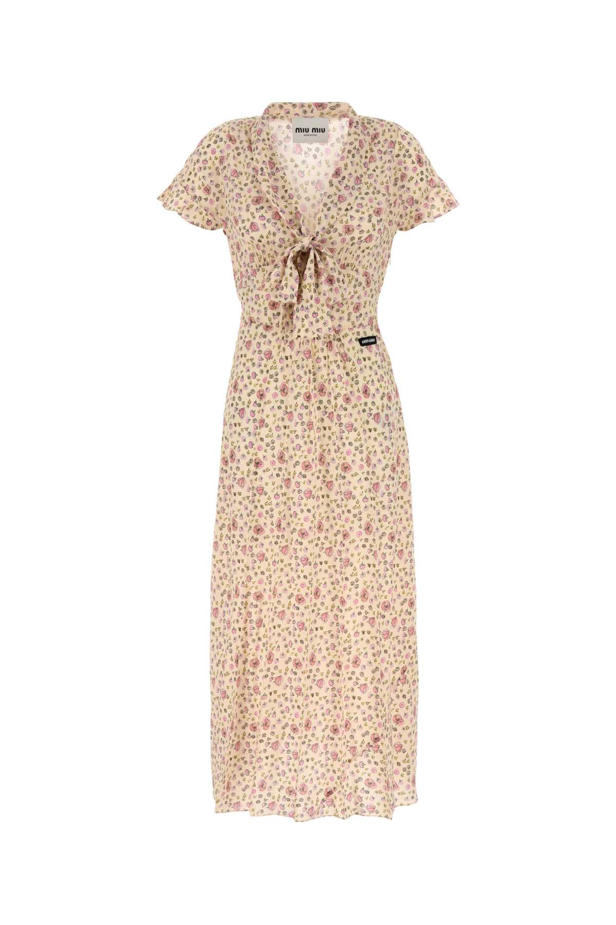 Printed Silk Dress