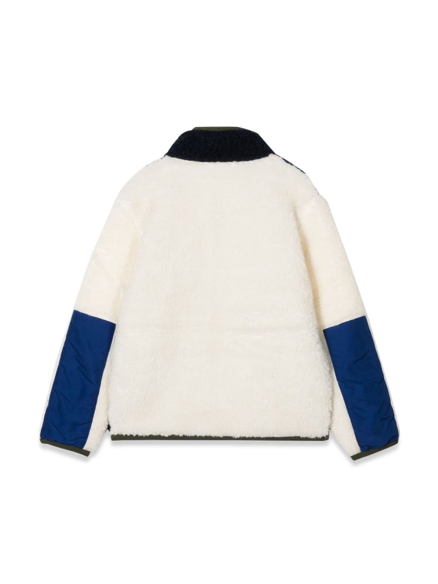 Woolrich Unisex Curly Track In Blue
