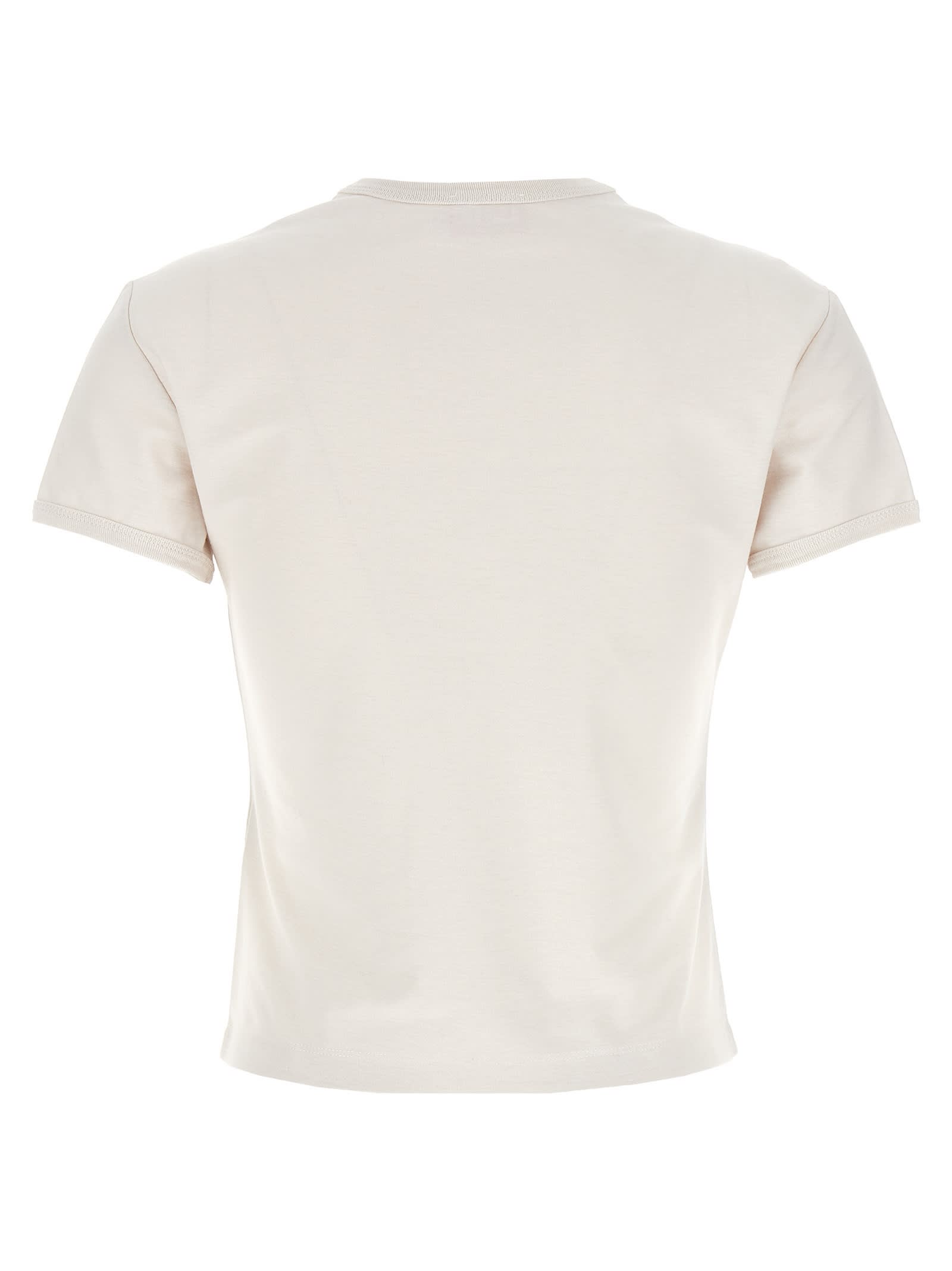 Shop Diesel T-malun T-shirt In White