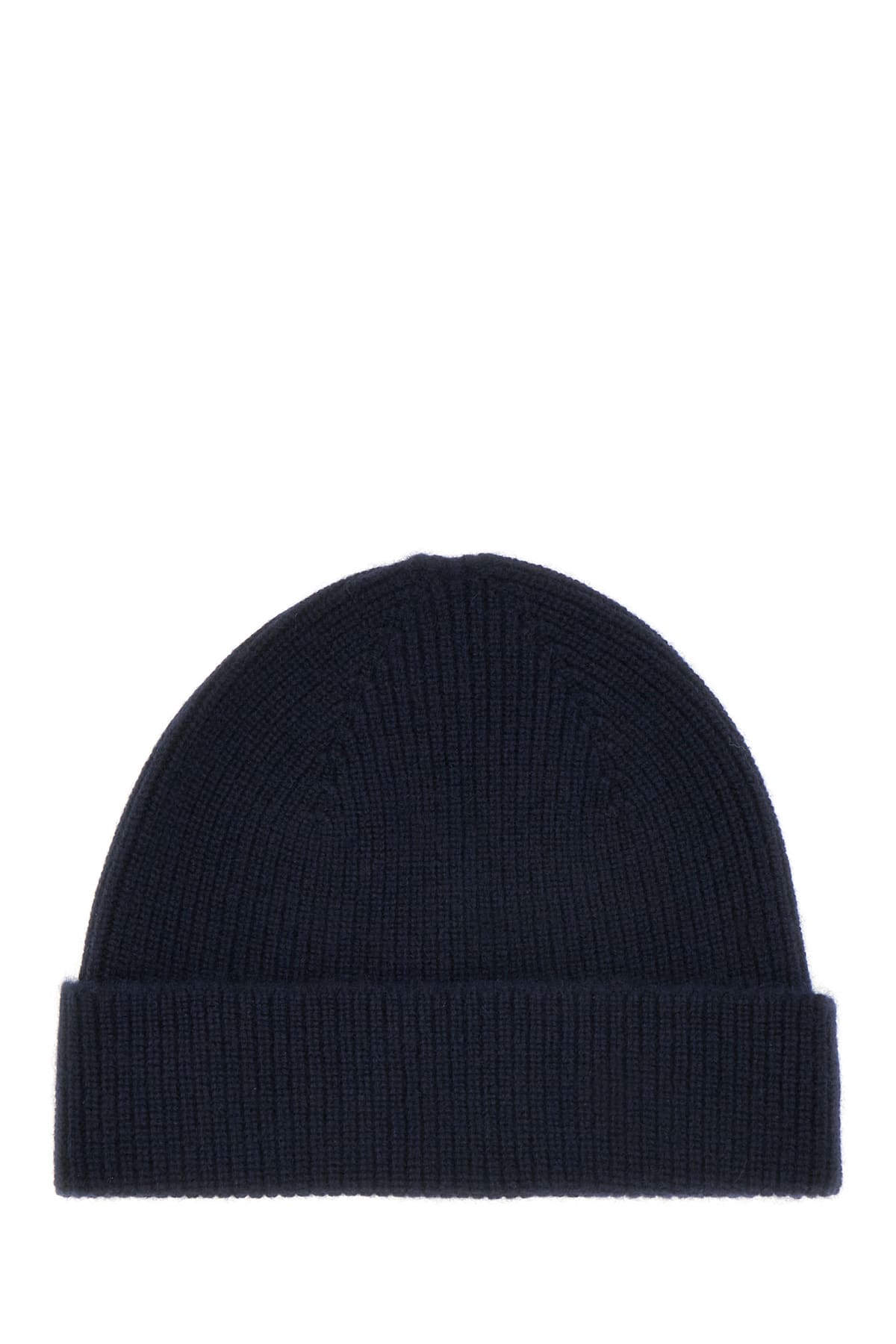 Midnight Blue Cashmere Beanie Hat