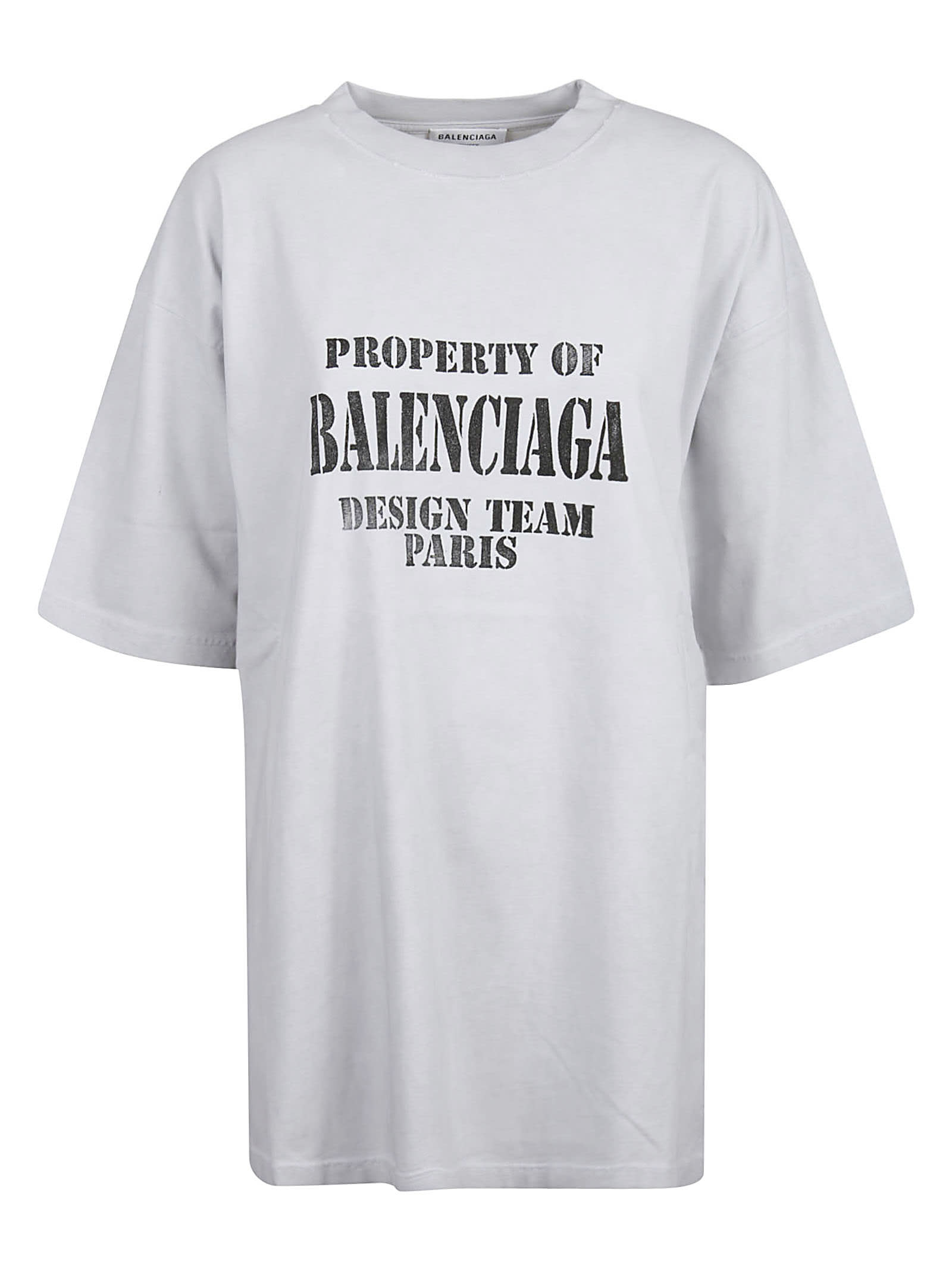 Balenciaga Logo Print Oversized T-shirt