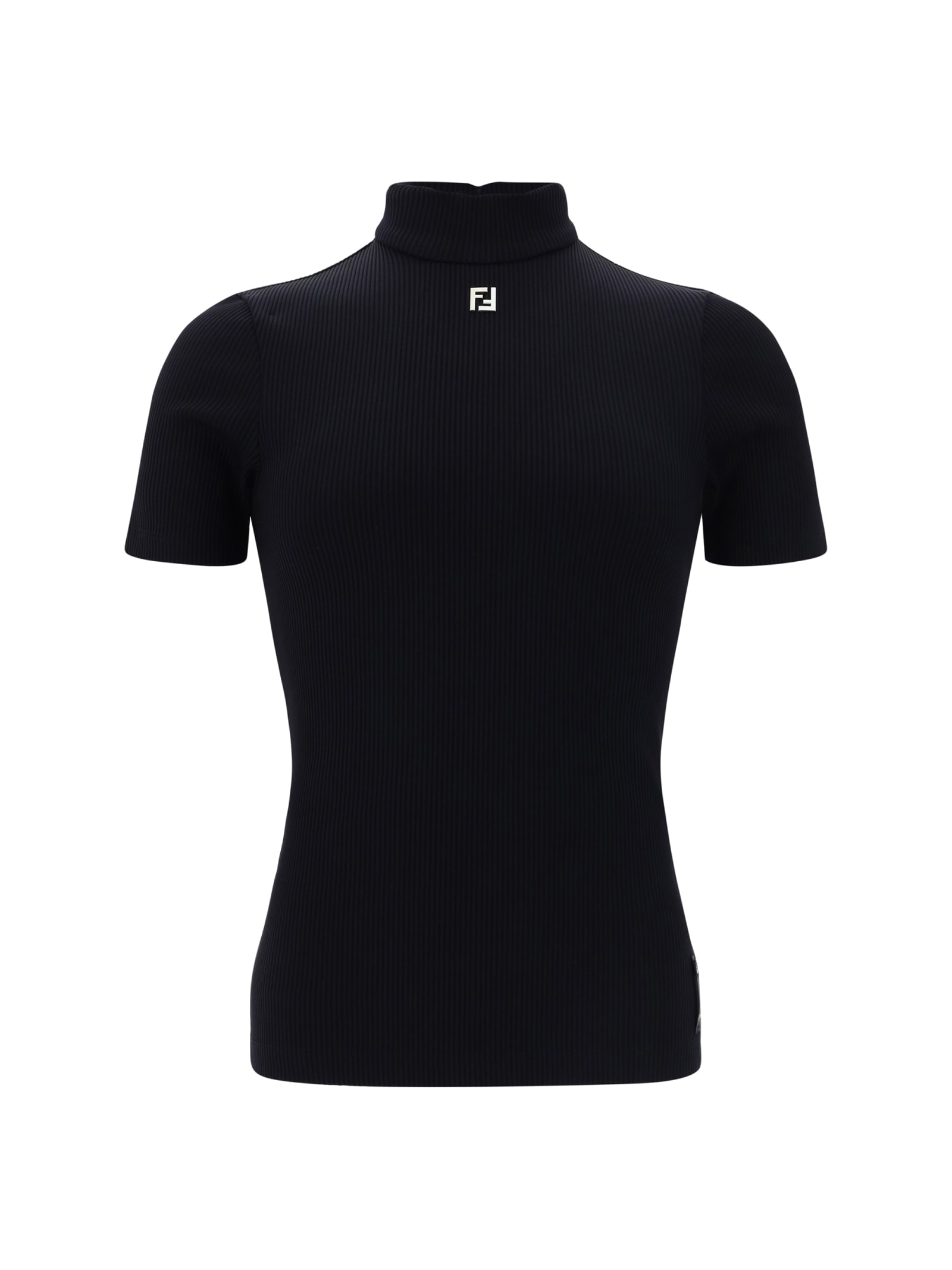 Shop Fendi T-shirt In Black