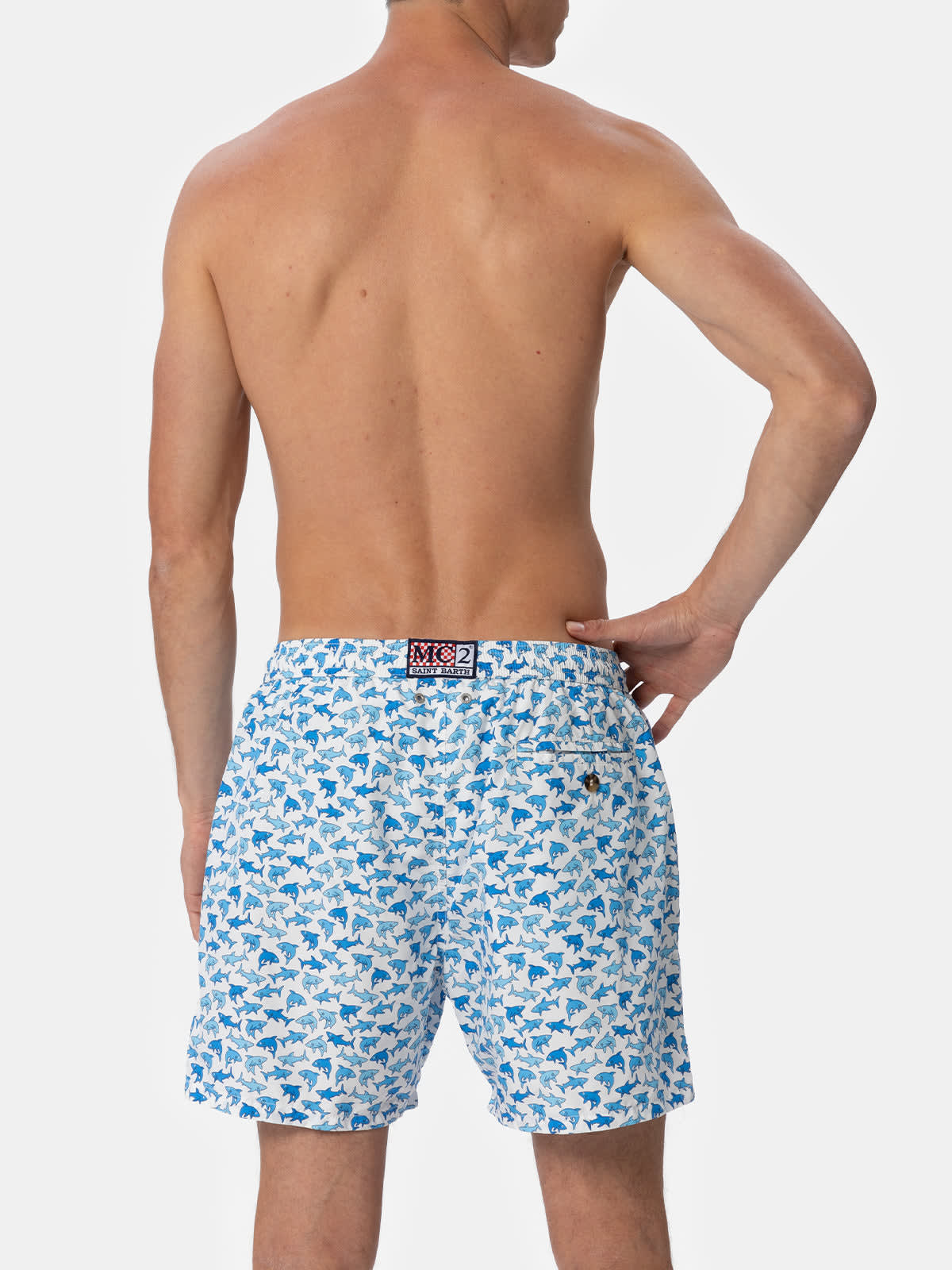 Mc2 Saint Barth Swimwear In White