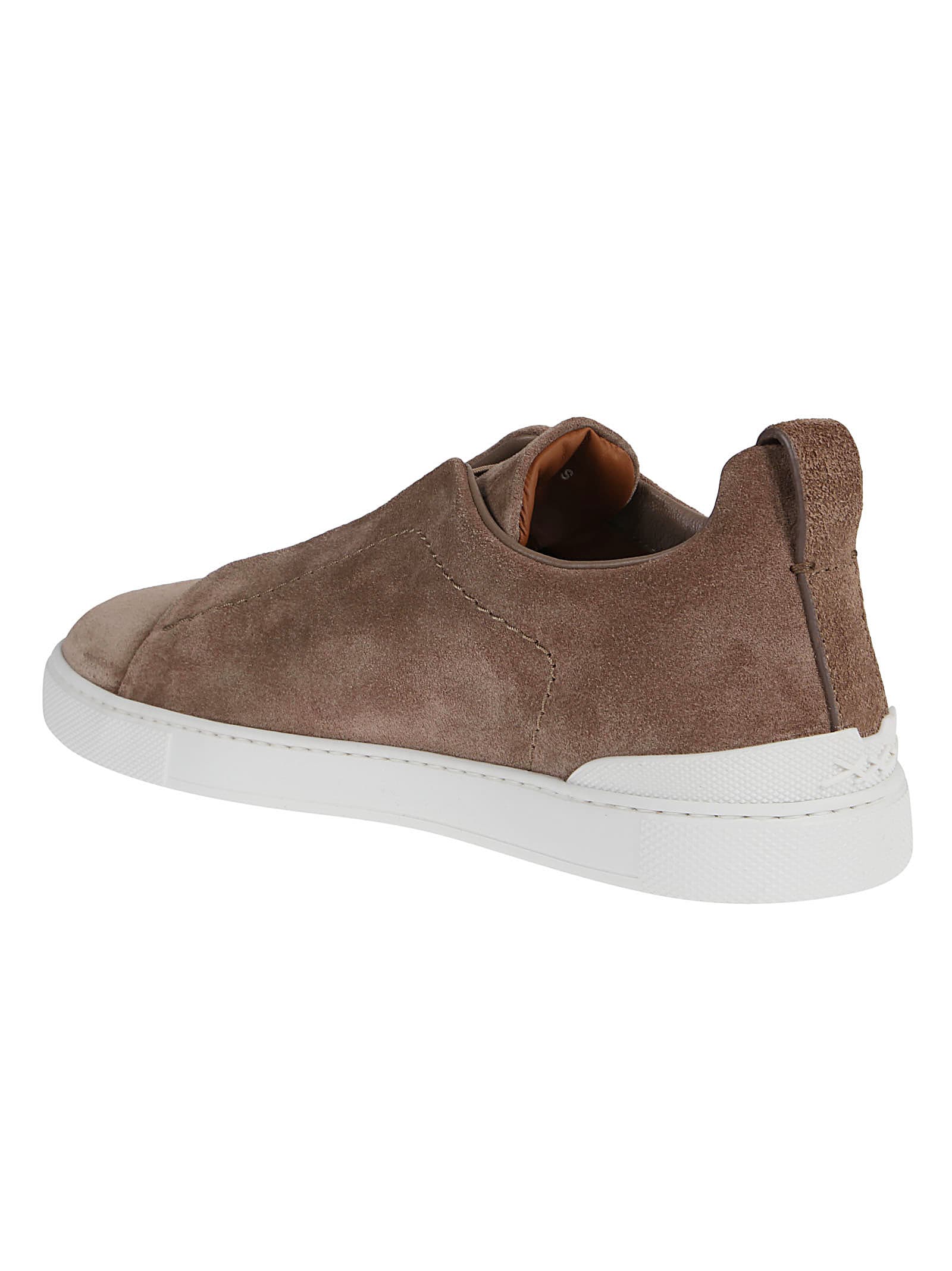 Zegna Triple Stitch Low Top Sneakers In Multi