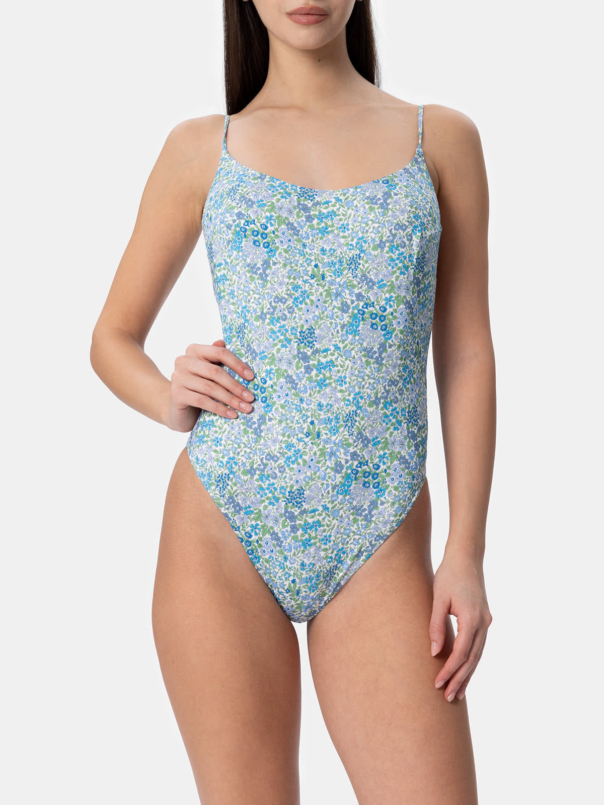 MC2 SAINT BARTH WOMAN JOANNA LUISE ONE-PIECE SWIMSUIT CECILLE MADE WITH LIBERTY FABRIC 