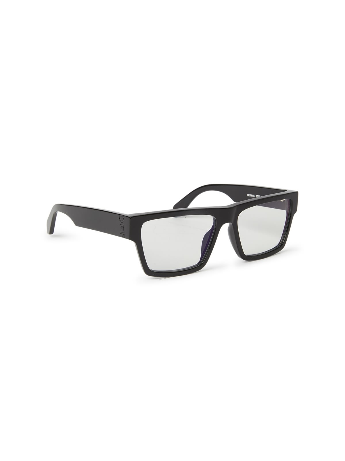 Shop Off-white Oerj046 Style 46 Eyewear In Black
