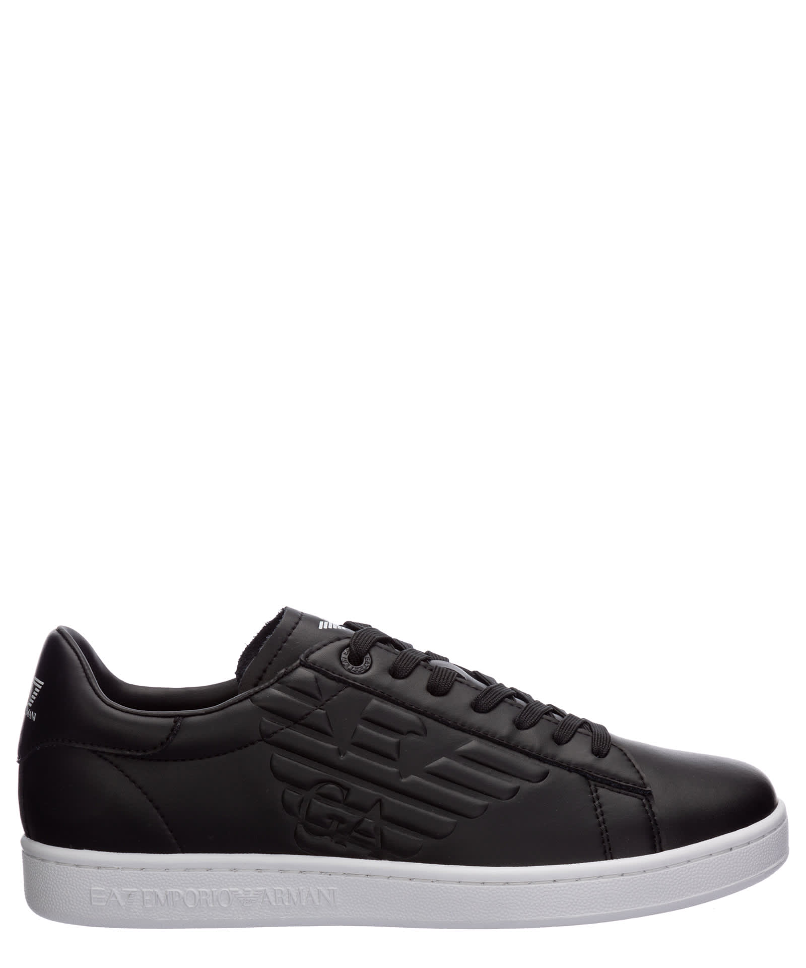 EA7 Classic Cc Leather Sneakers