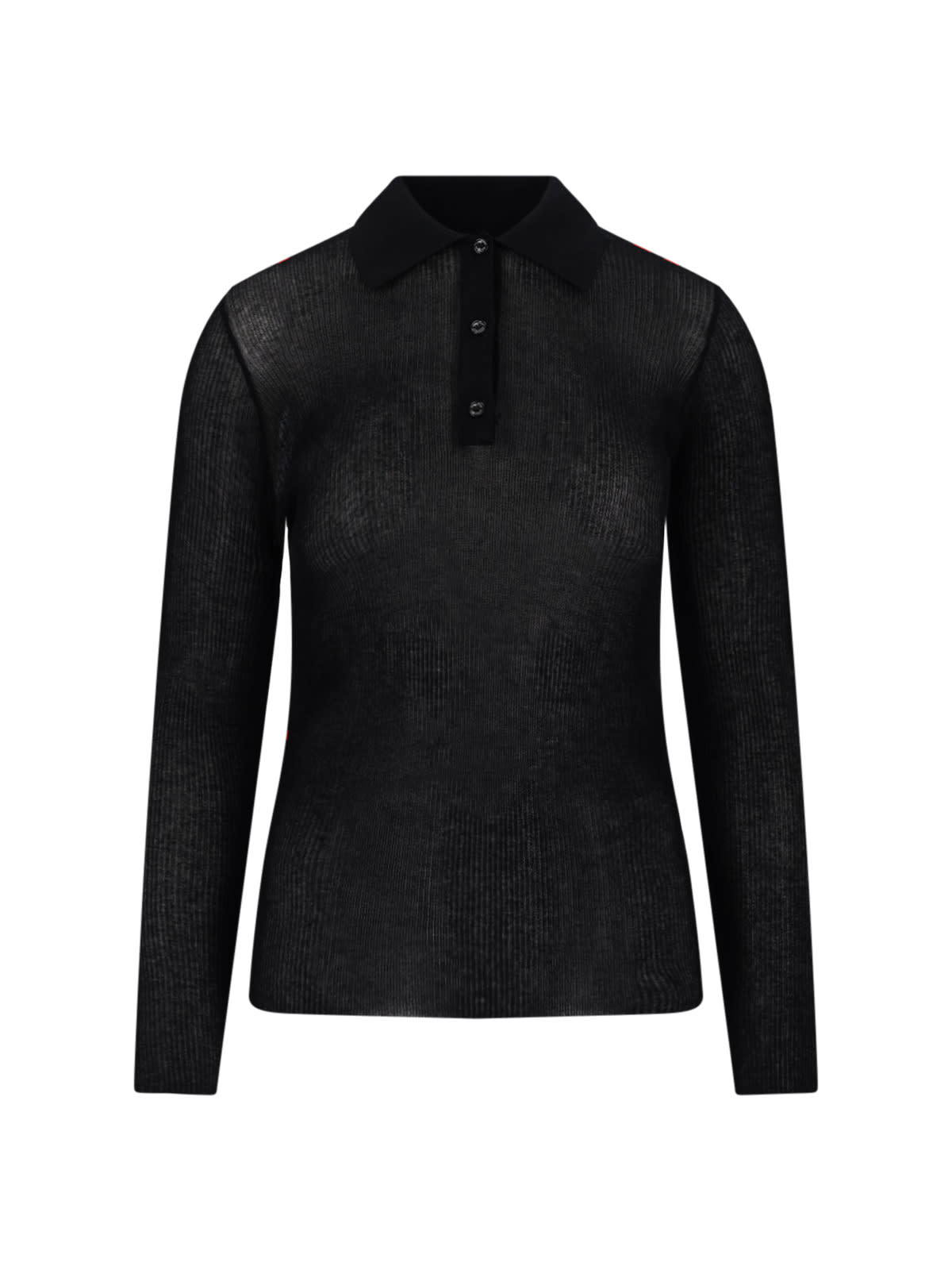 Logo Ribbed Top