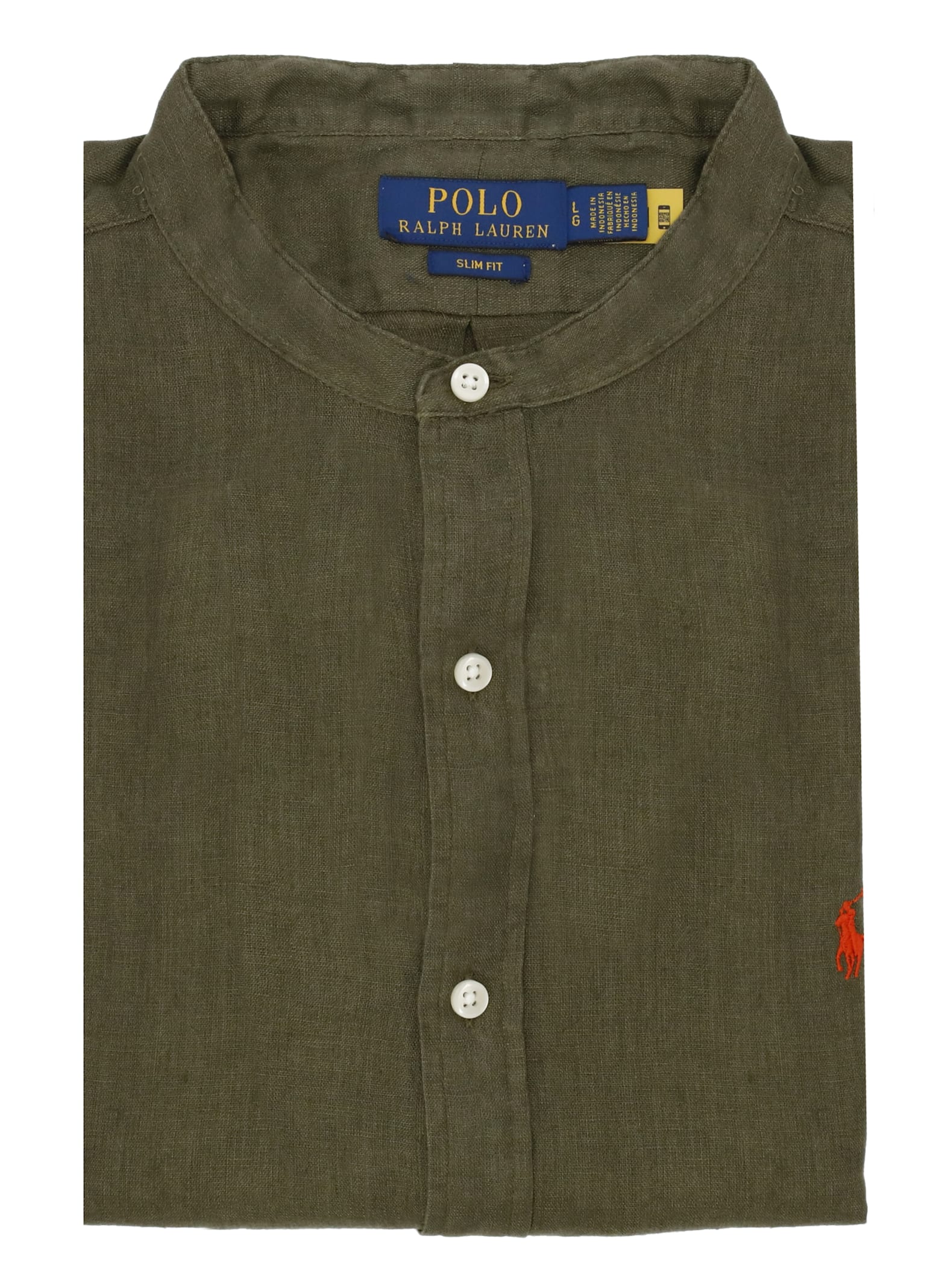 Ralph Lauren Pony Shirt In Green