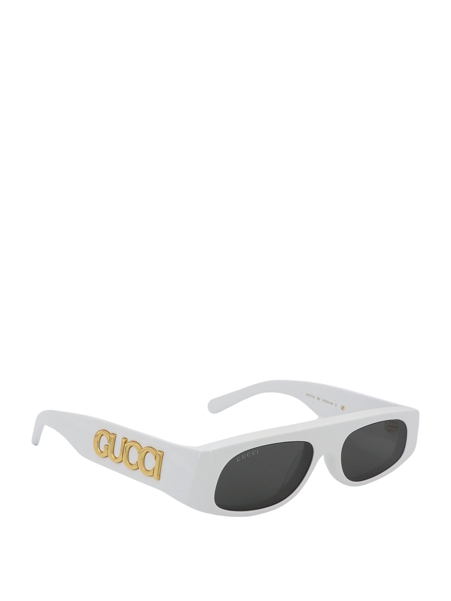 Shop Gucci Sunglasses In White