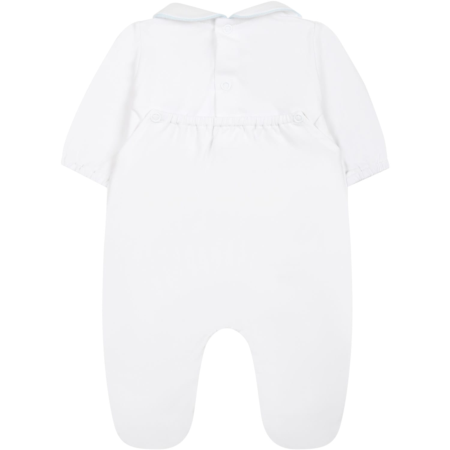 Shop Little Bear White Babygrown For Baby Boy With Writing
