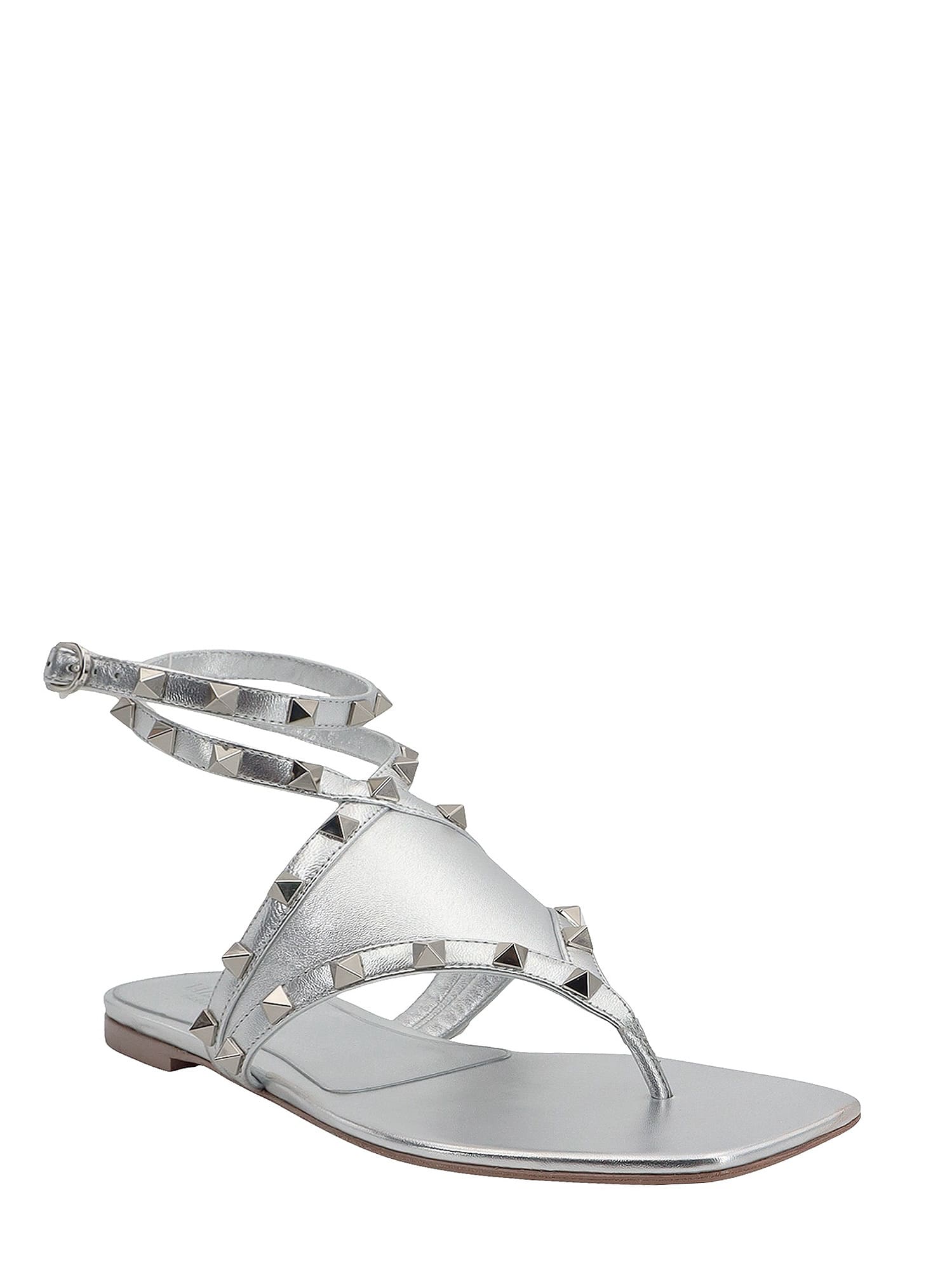 Valentino Sandals In Silver