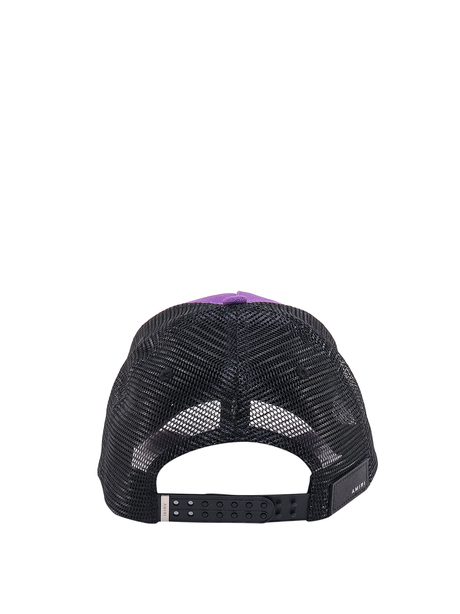 Amiri Purple & Black Embroidered Trucker Cap