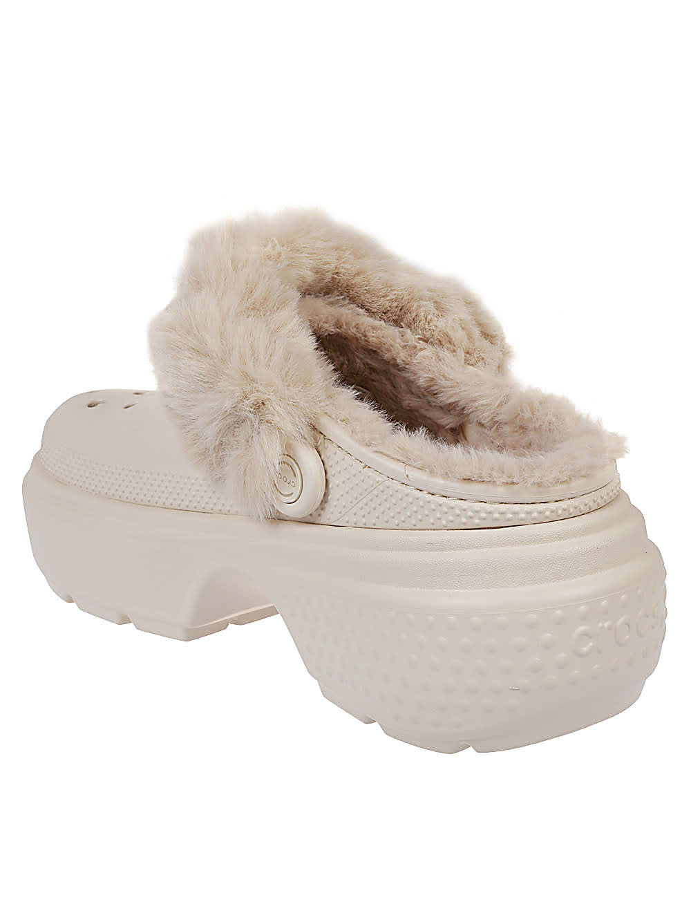 Crocs Stomp Lined Clog In Gray