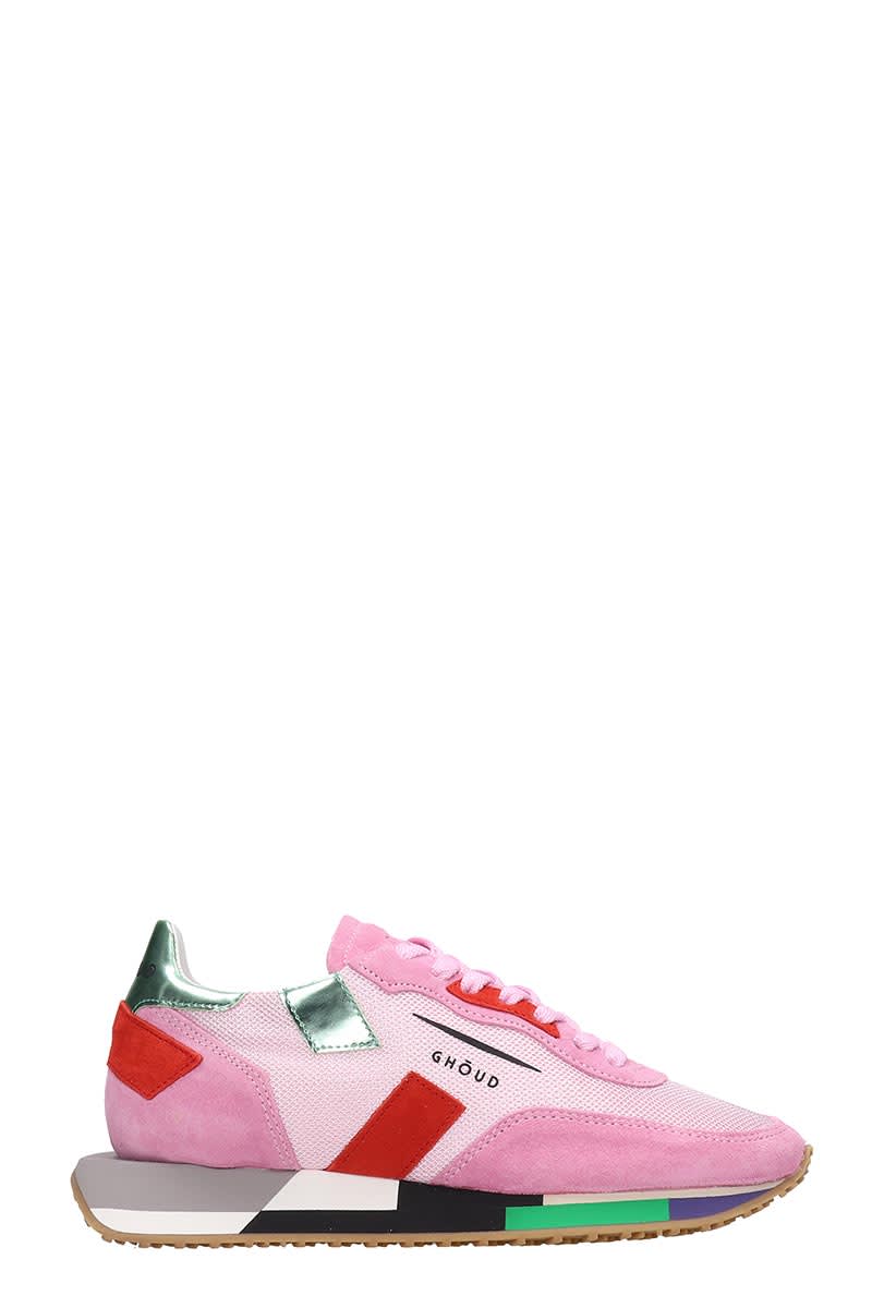 GHOUD RUSH trainers IN ROSE-PINK TECH/SYNTHETIC,11256480