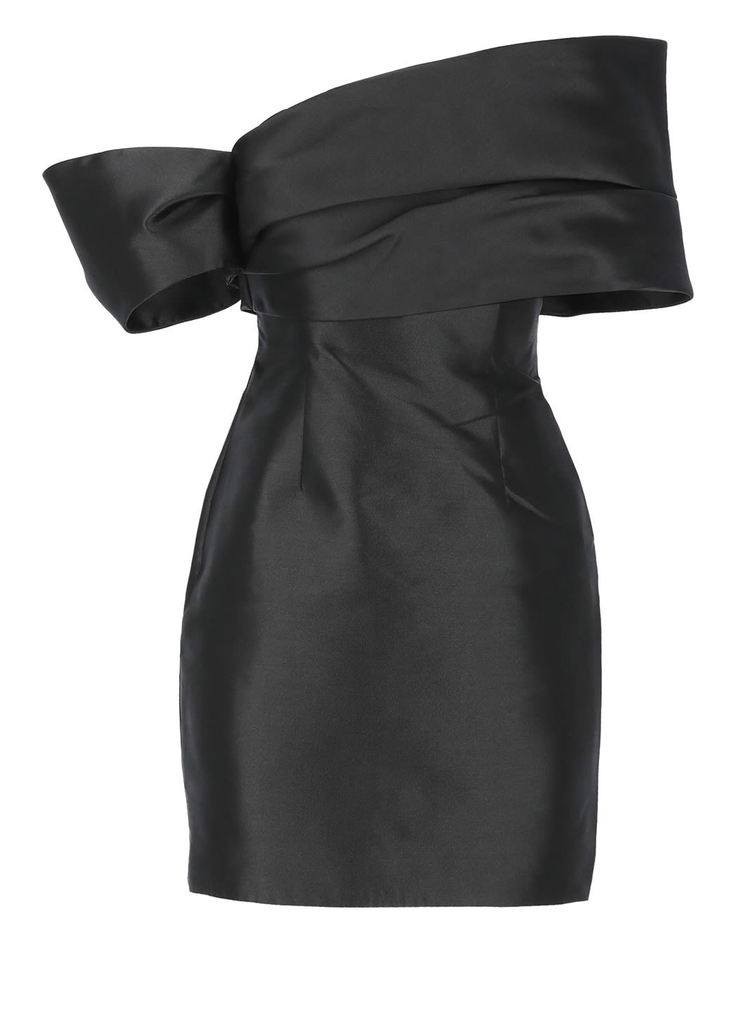 Shop Solace London Edda Mini Dress In Black