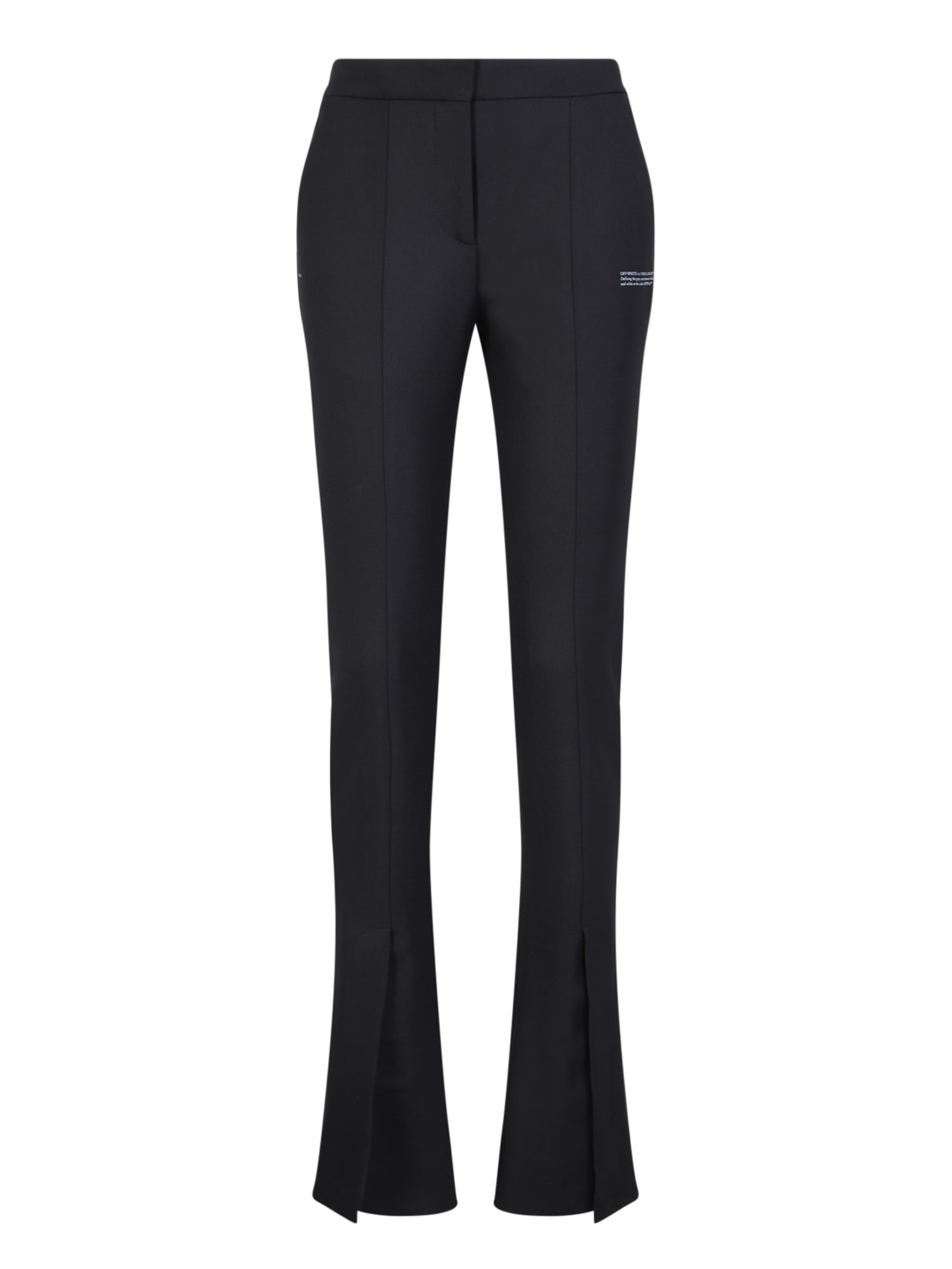 Shop Off-white Tailored Black Pant
