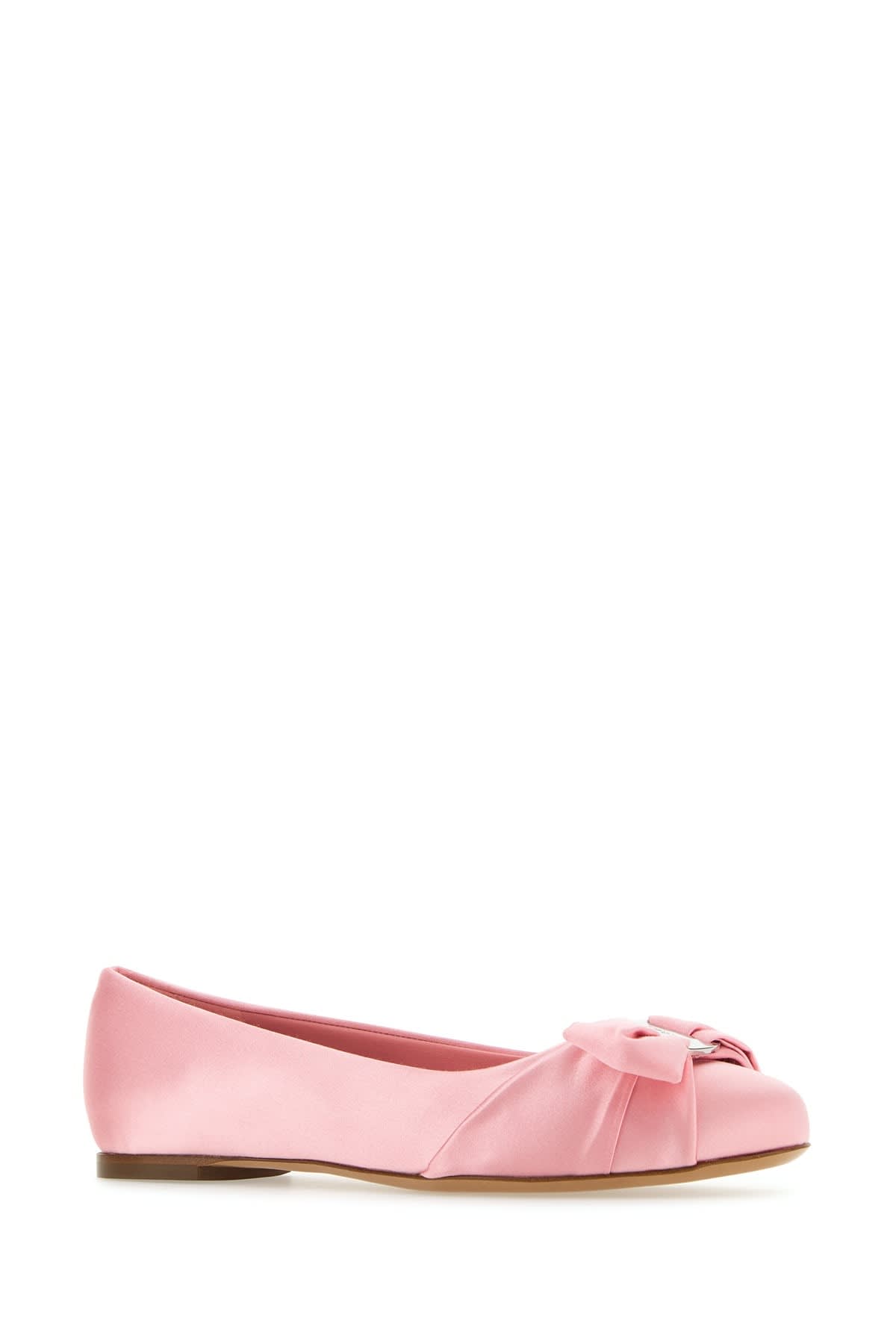 Shop Ferragamo Ballerine In Pink