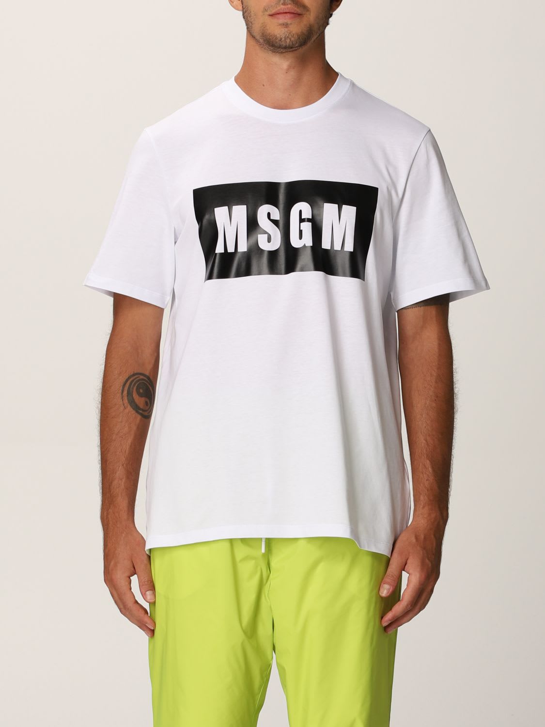 Msgm T-shirt Msgm T-shirt With Logo
