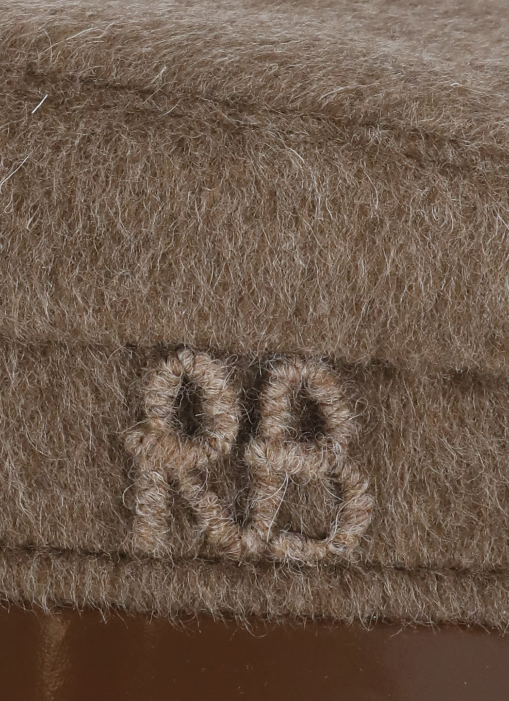 Shop Ruslan Baginskiy Wool Hat In Brown
