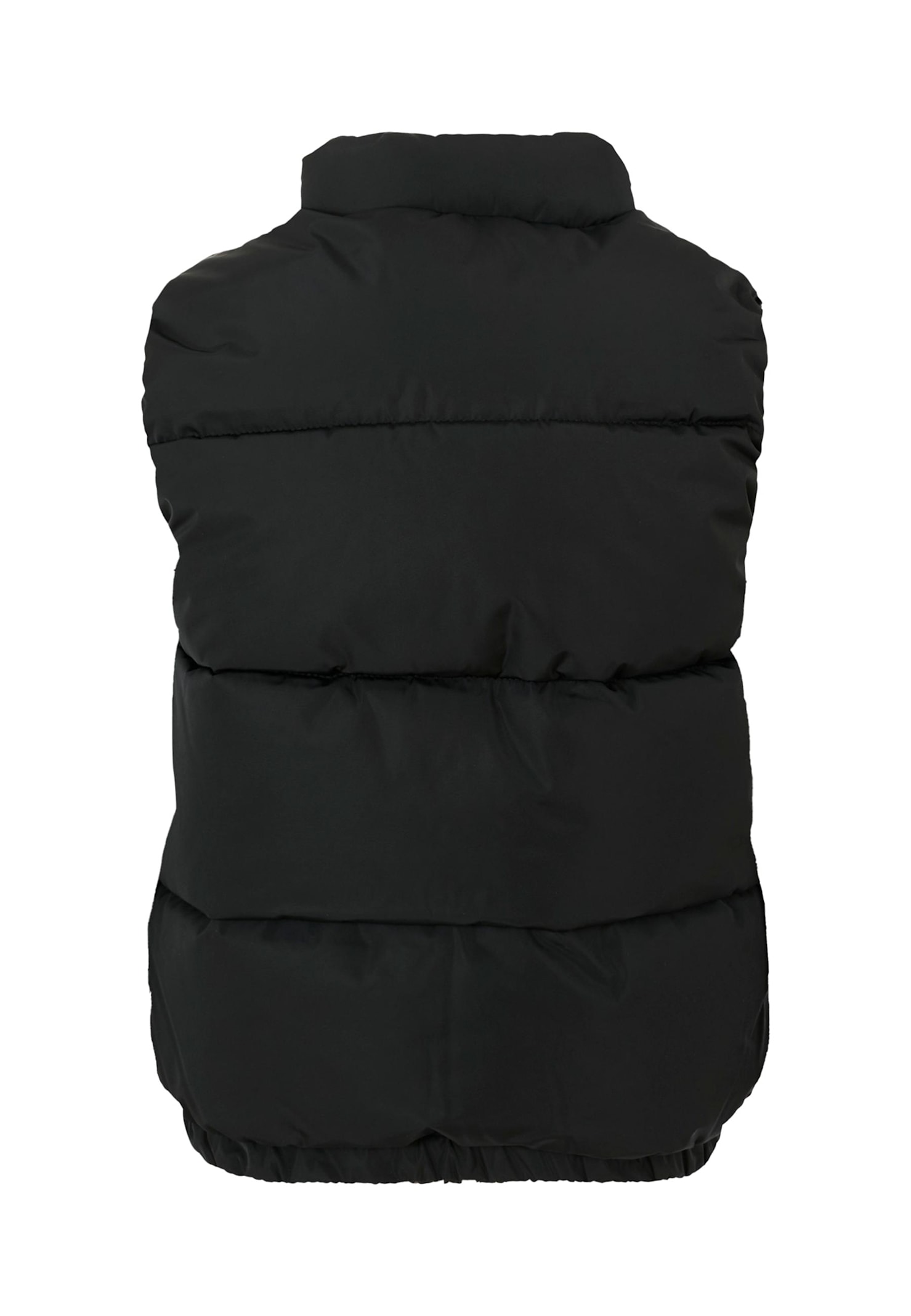 Richmond Black Gilet For Boy With Logo In Black