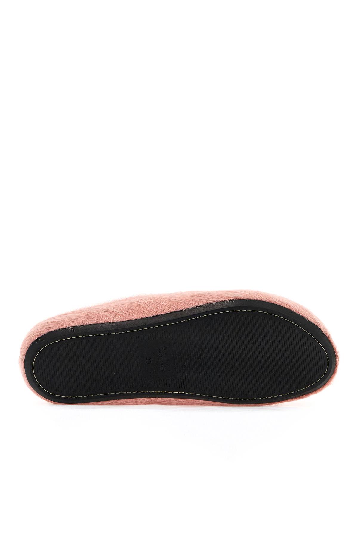 Shop Marni Cavallino Fuss In Rosa