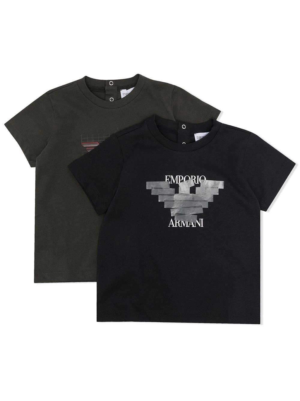 Emporio Armani Set Of 2 T-shirts With Print