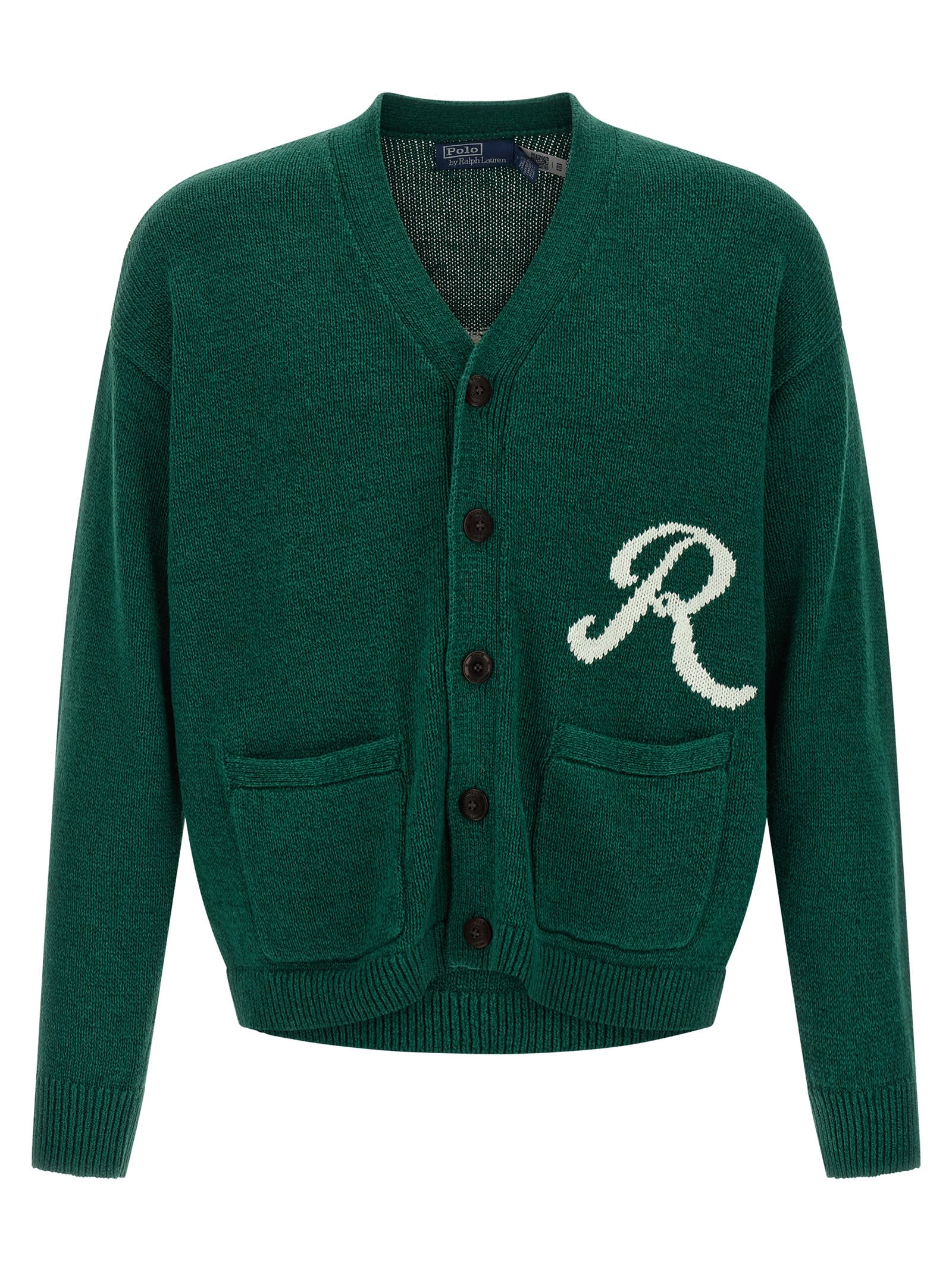 Polo Ralph Lauren Intarsia Logo Cardigan