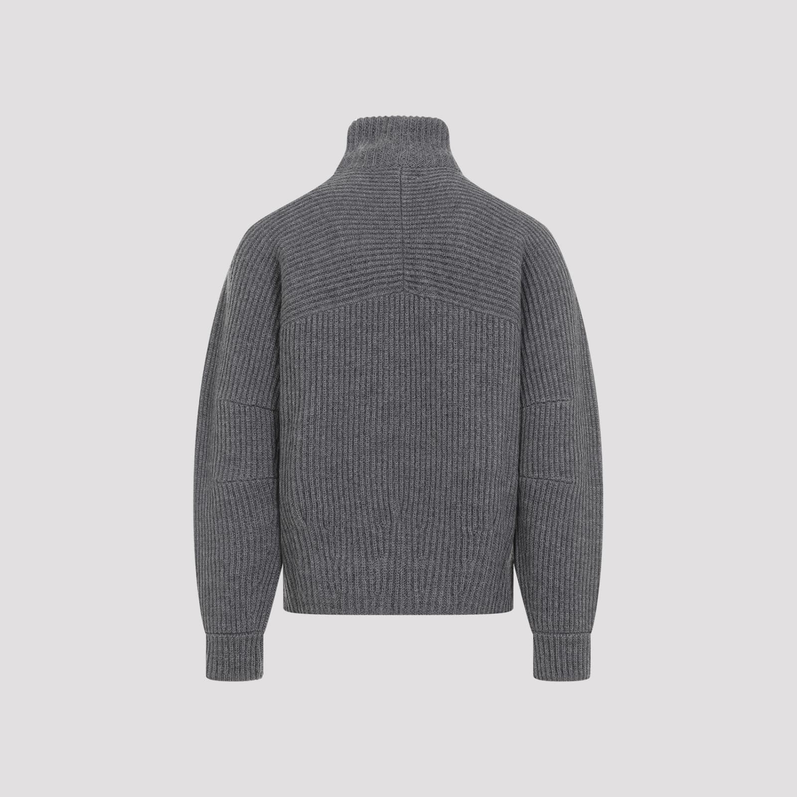 Shop Mordecai Jawalan Turtleneck In Dark Melange