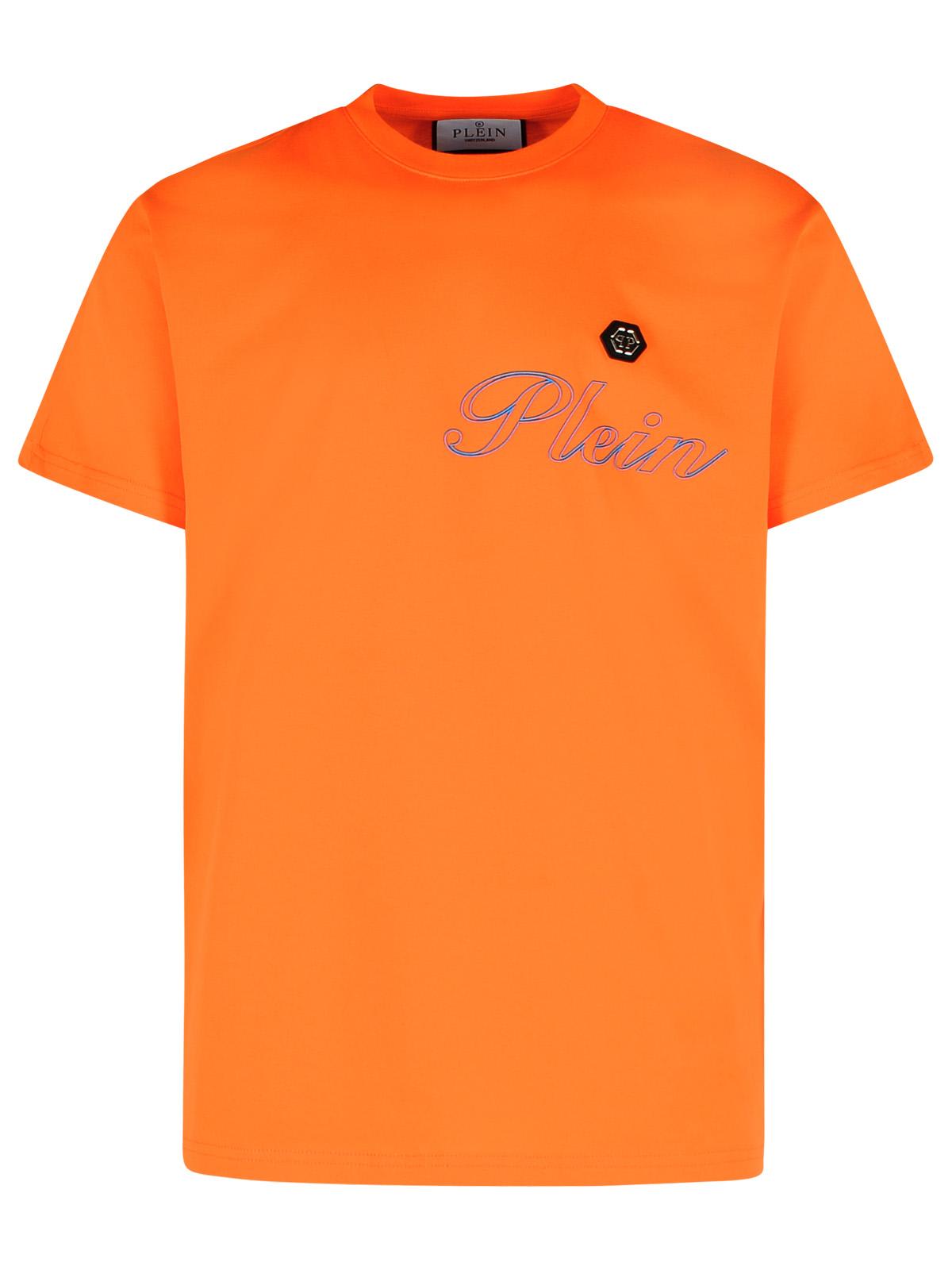 Orange Cotton T-shirt