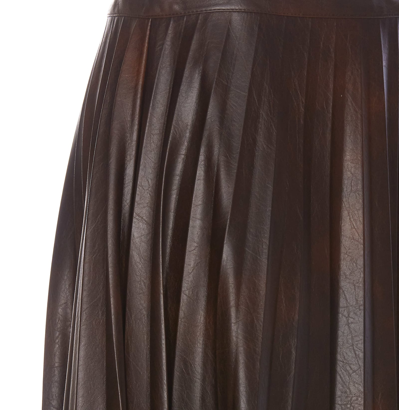 Shop Pinko Kudrika Skirt In Brown