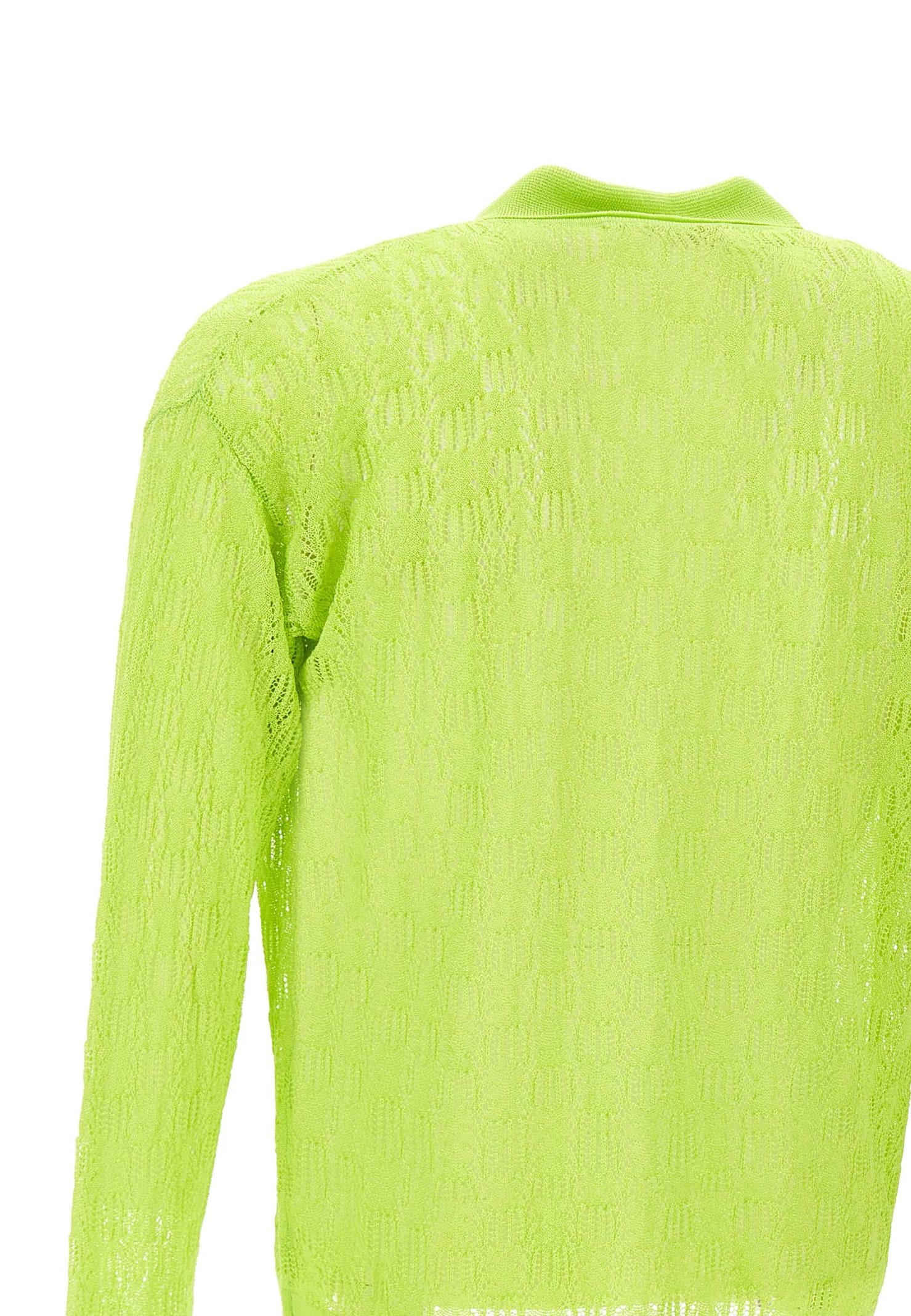 Shop Bonsai Polo Shirt In Acid Green