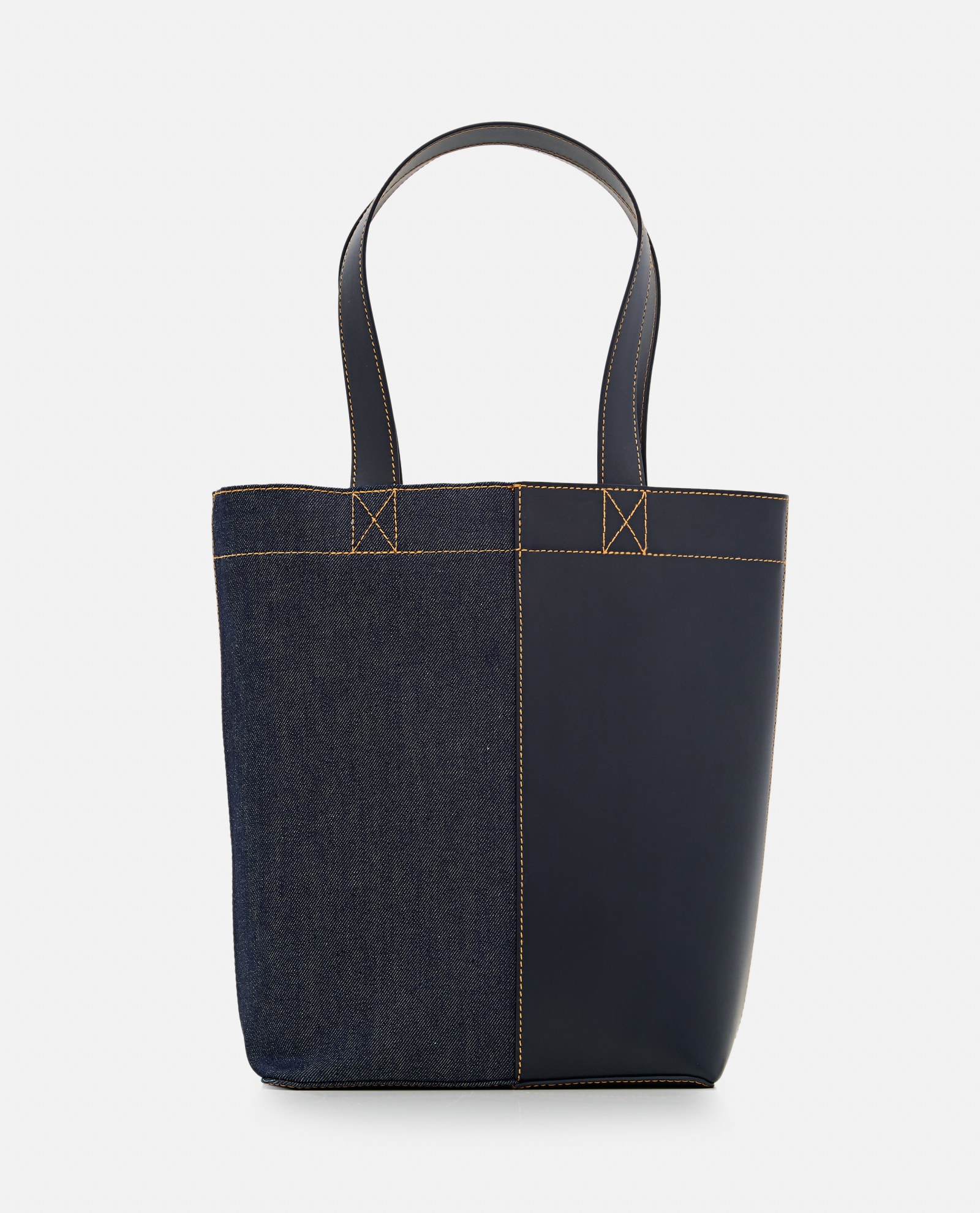 Shop Apc Tote Axel In Blue