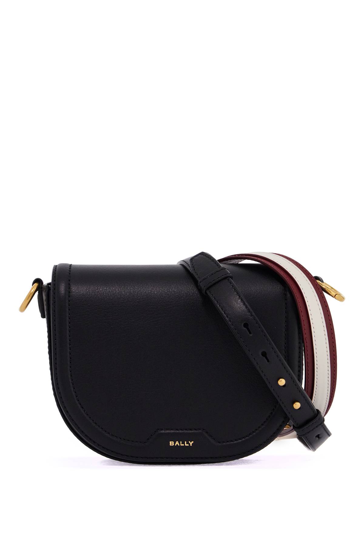 Bally :\n\nshoulder Bag With Strap In Black+oro (black)