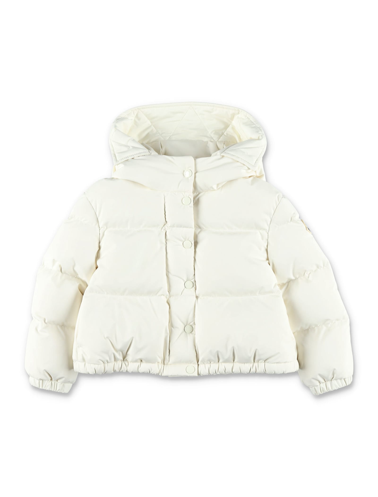 Moncler Kid -  Laurie Down Jacket In White