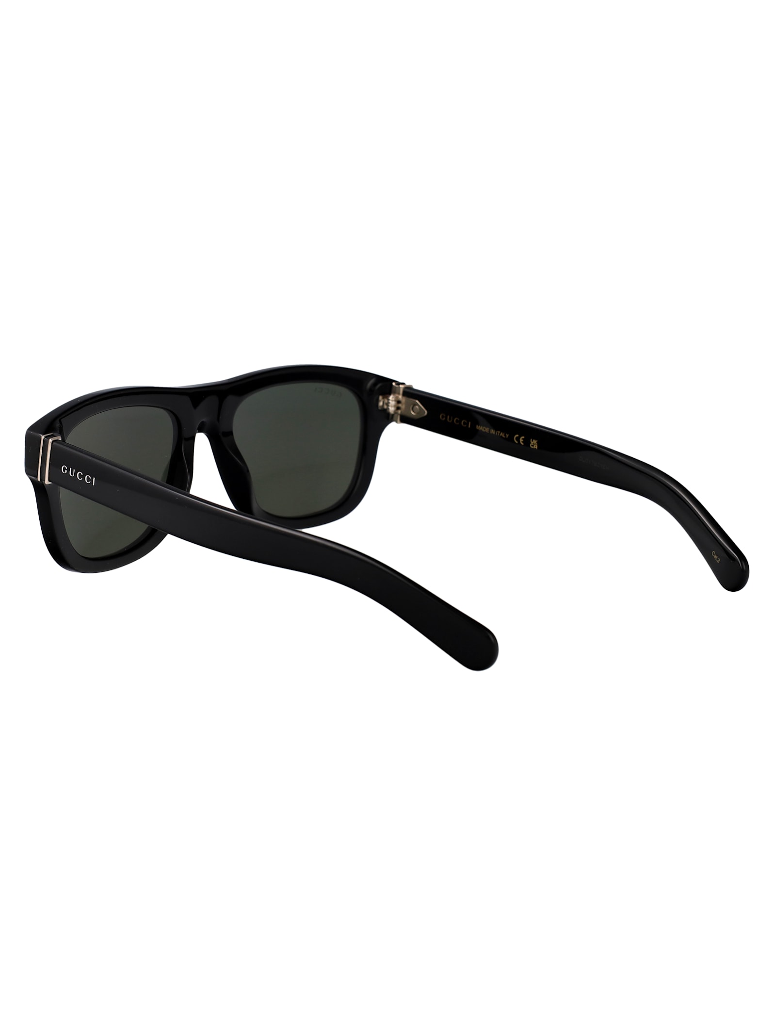 Gucci Gg1509s Sunglasses In 001 Black Black Grey