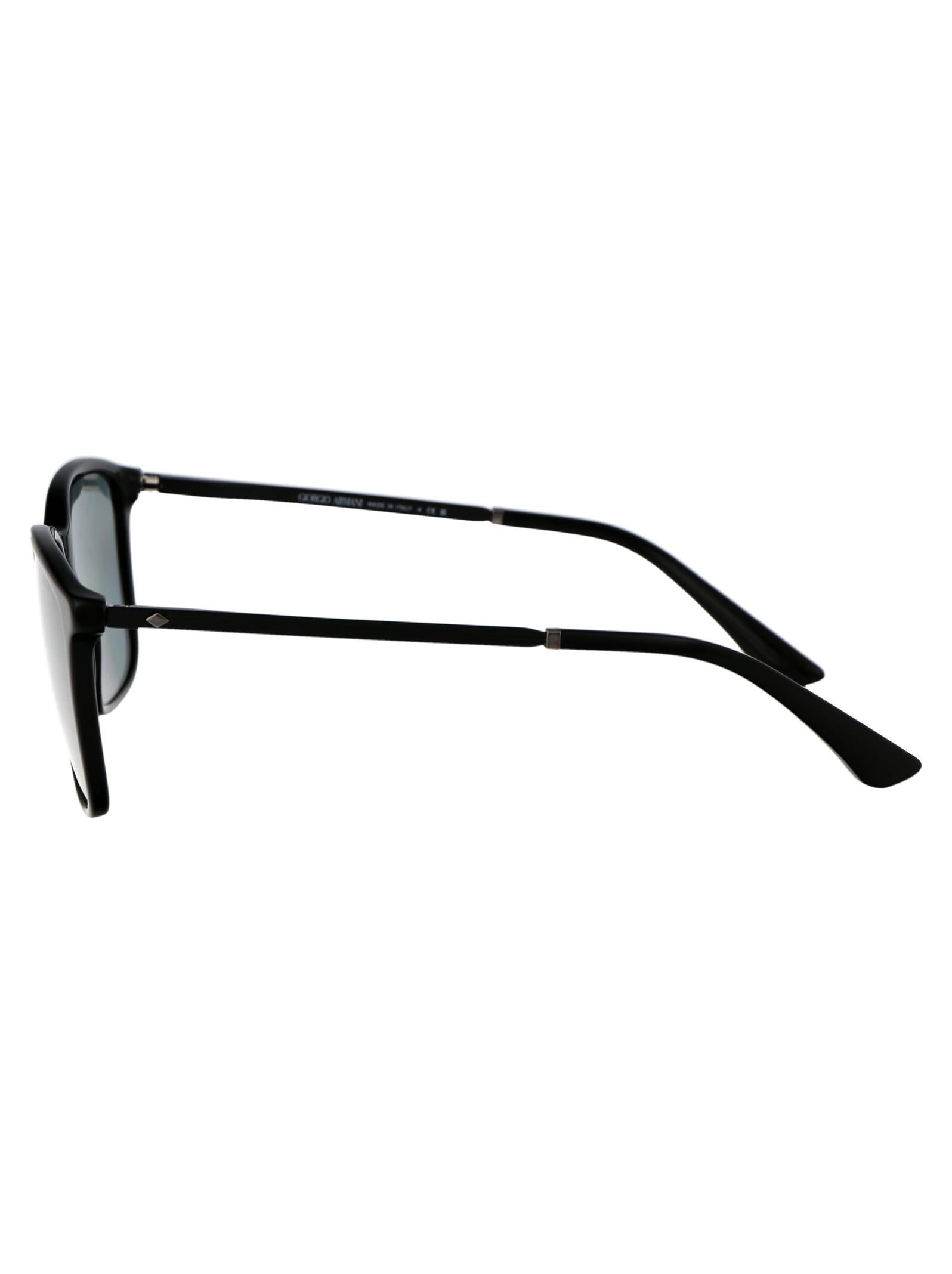 Shop Giorgio Armani 0ar8197 Sunglasses In 5001/1 Black